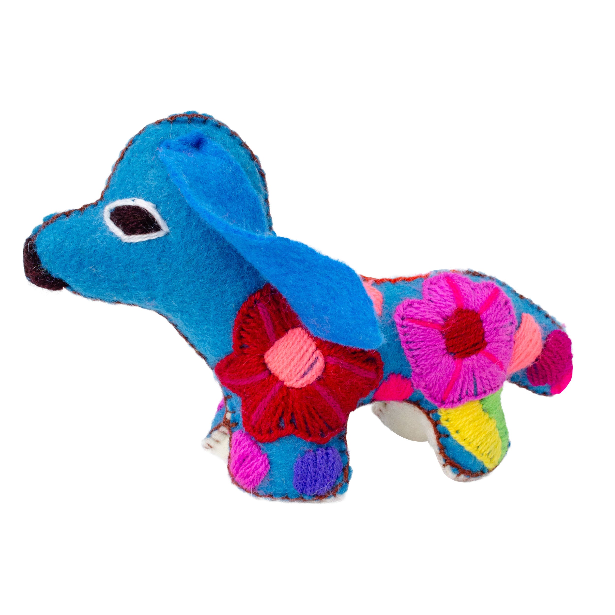 Dachshund Dog Hand-Embroidered Stuffed Animal