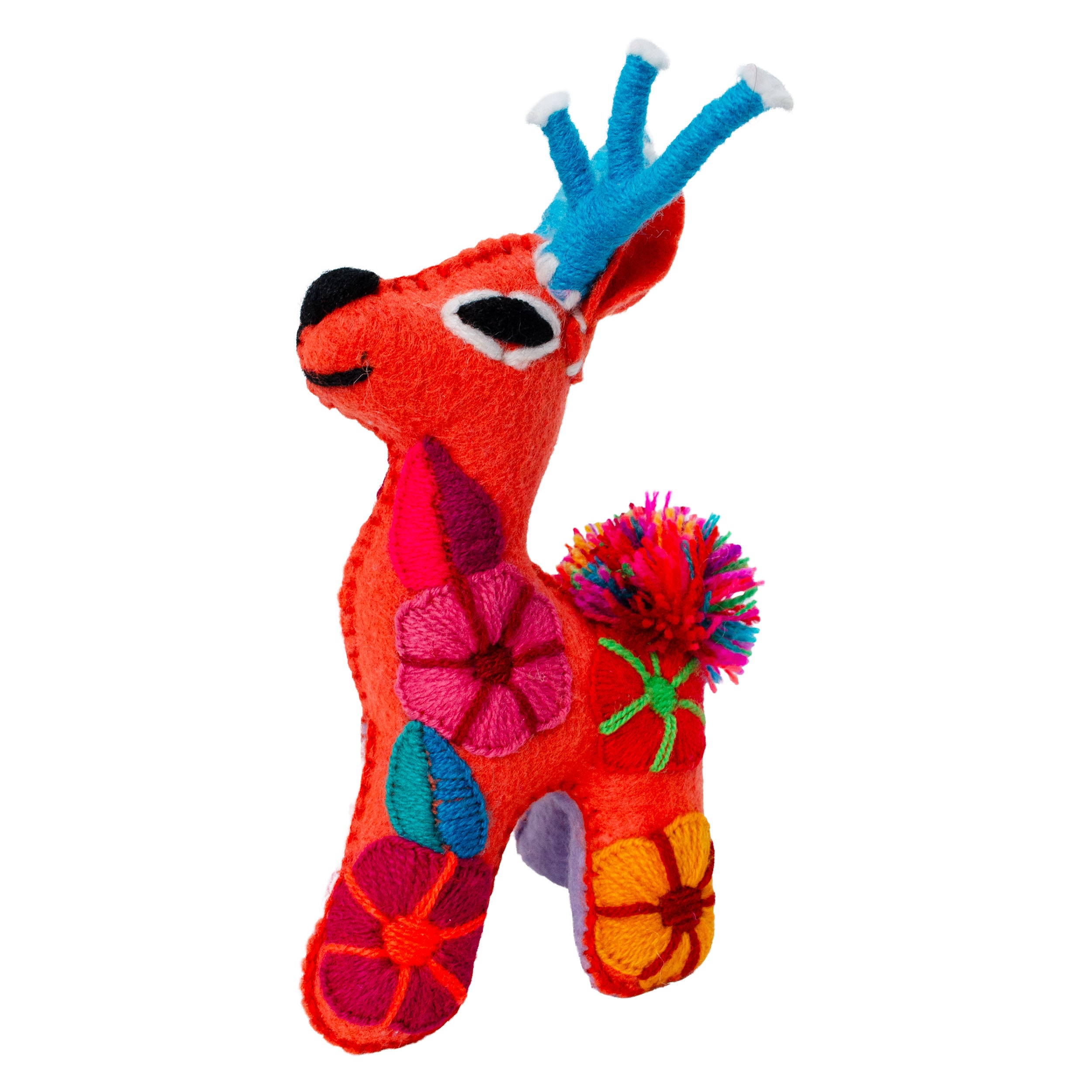 Deer Hand-Embroidered Stuffed Animal