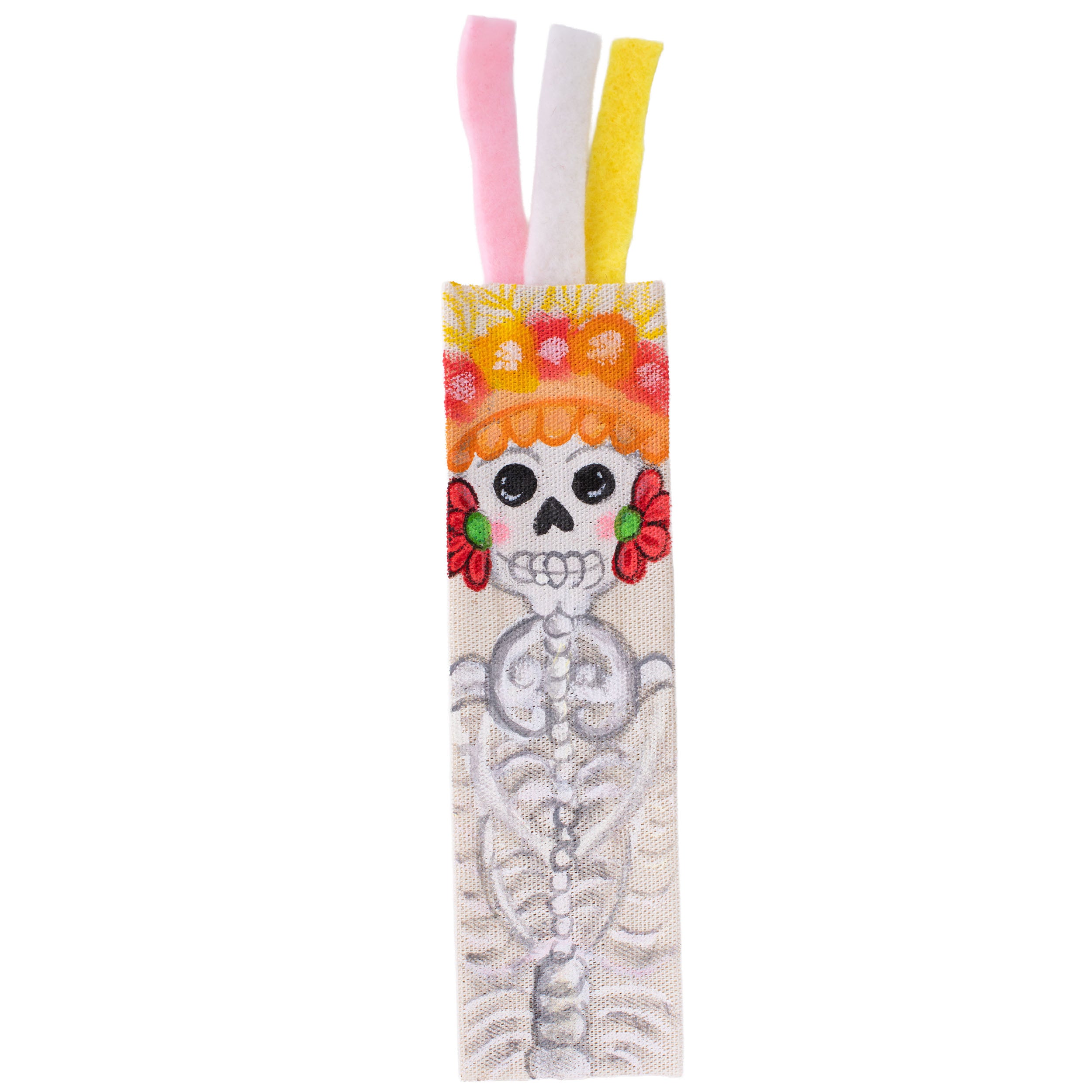 Hand-Painted Catrinas Bookmark
