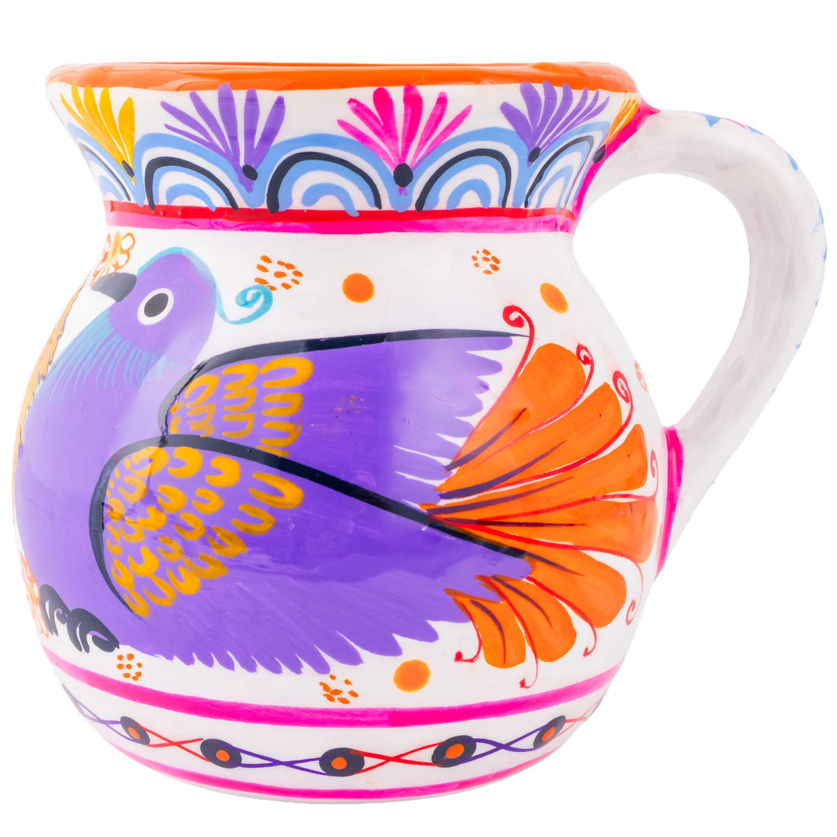 Hand-Painted Xalitla Cempasuchil Lolo Limited Edition Clay Mug