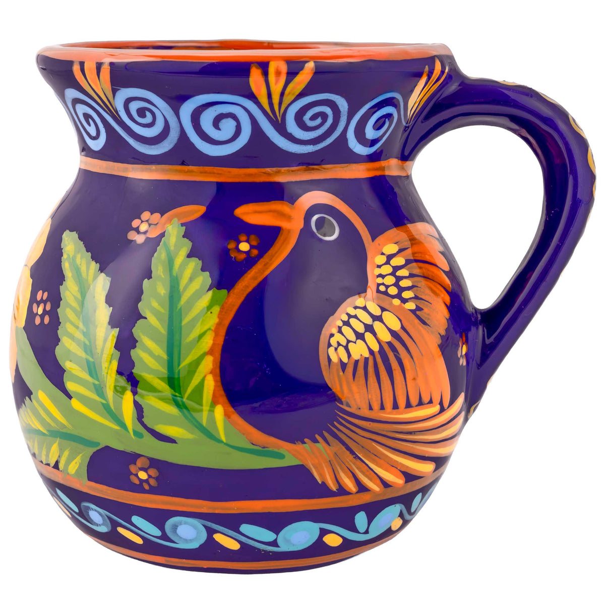 Hand-Painted Xalitla Cempasuchil Lolo Limited Edition Clay Mug