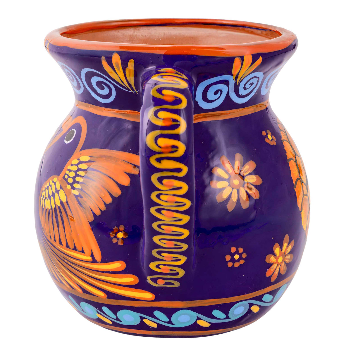 Hand-Painted Xalitla Cempasuchil Lolo Limited Edition Clay Mug
