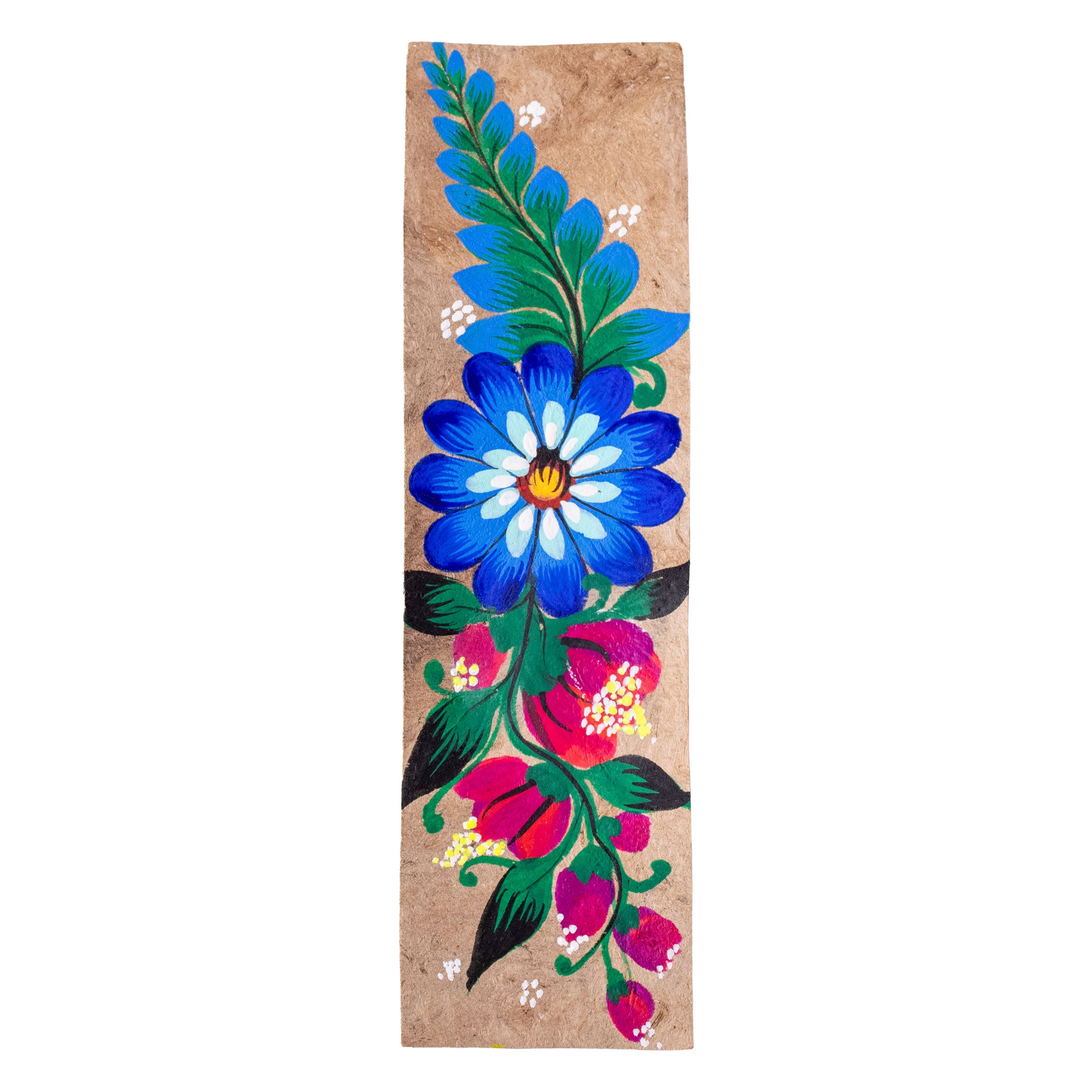 Hand-Painted Papel Amate Xalitla Bookmarks