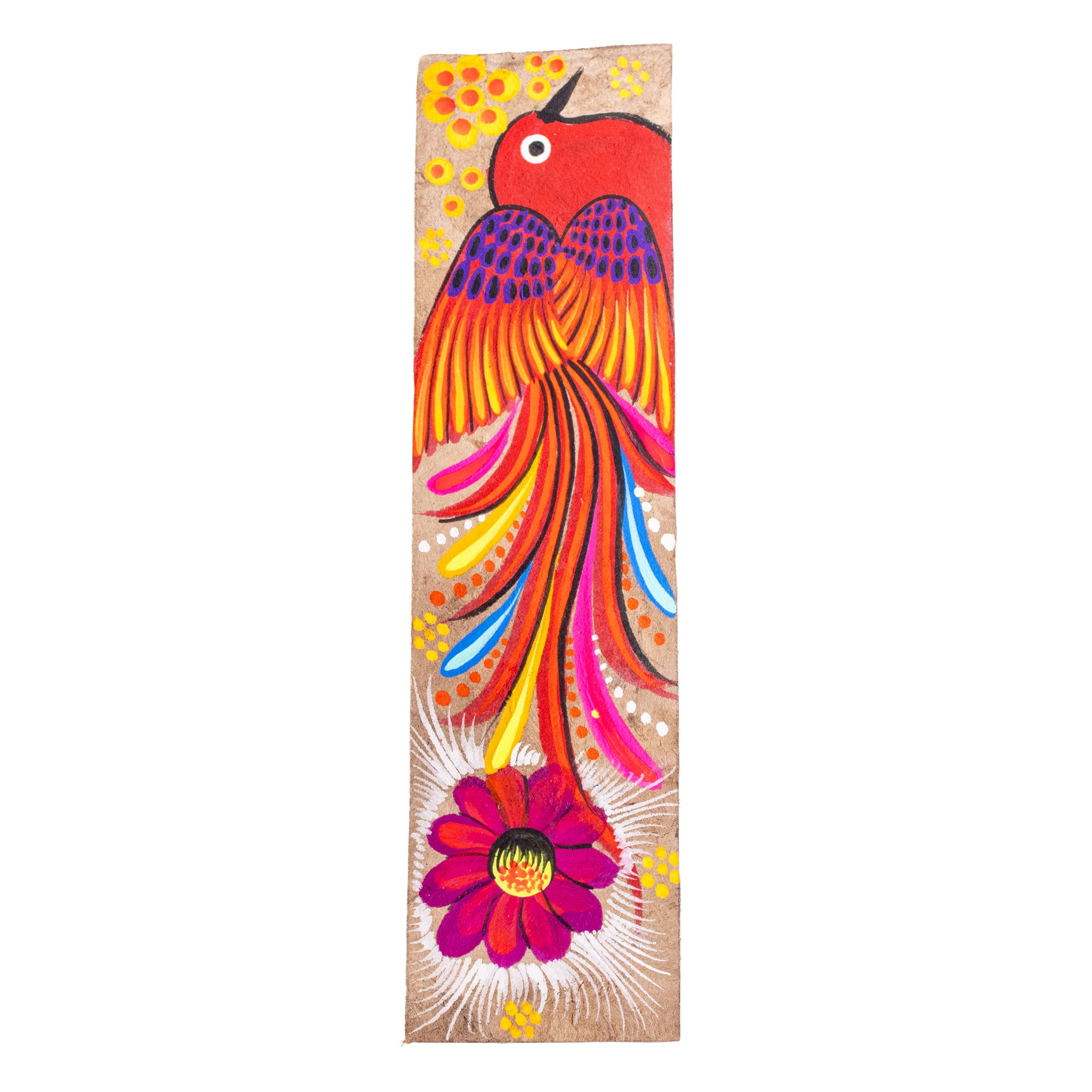 Hand-Painted Papel Amate Xalitla Bookmarks