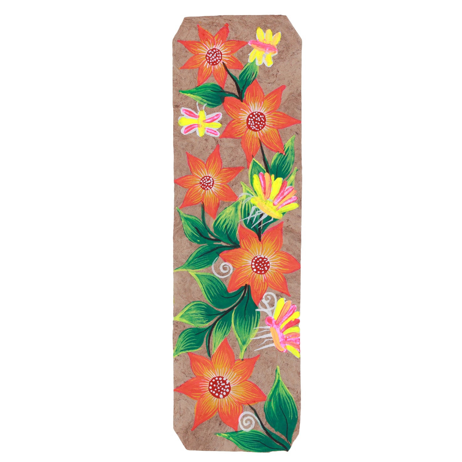 Hand-Painted Papel Amate Xalitla Bookmarks