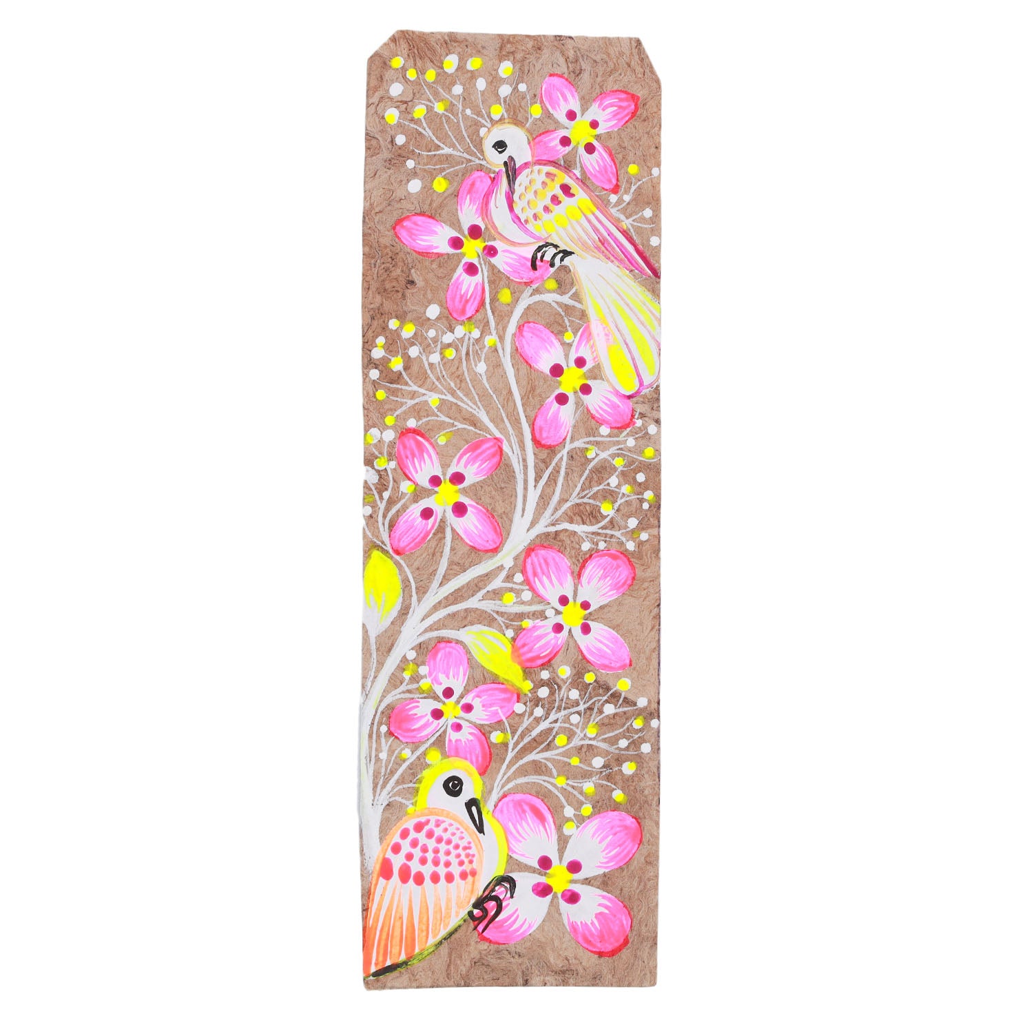 Hand-Painted Papel Amate Xalitla Bookmarks