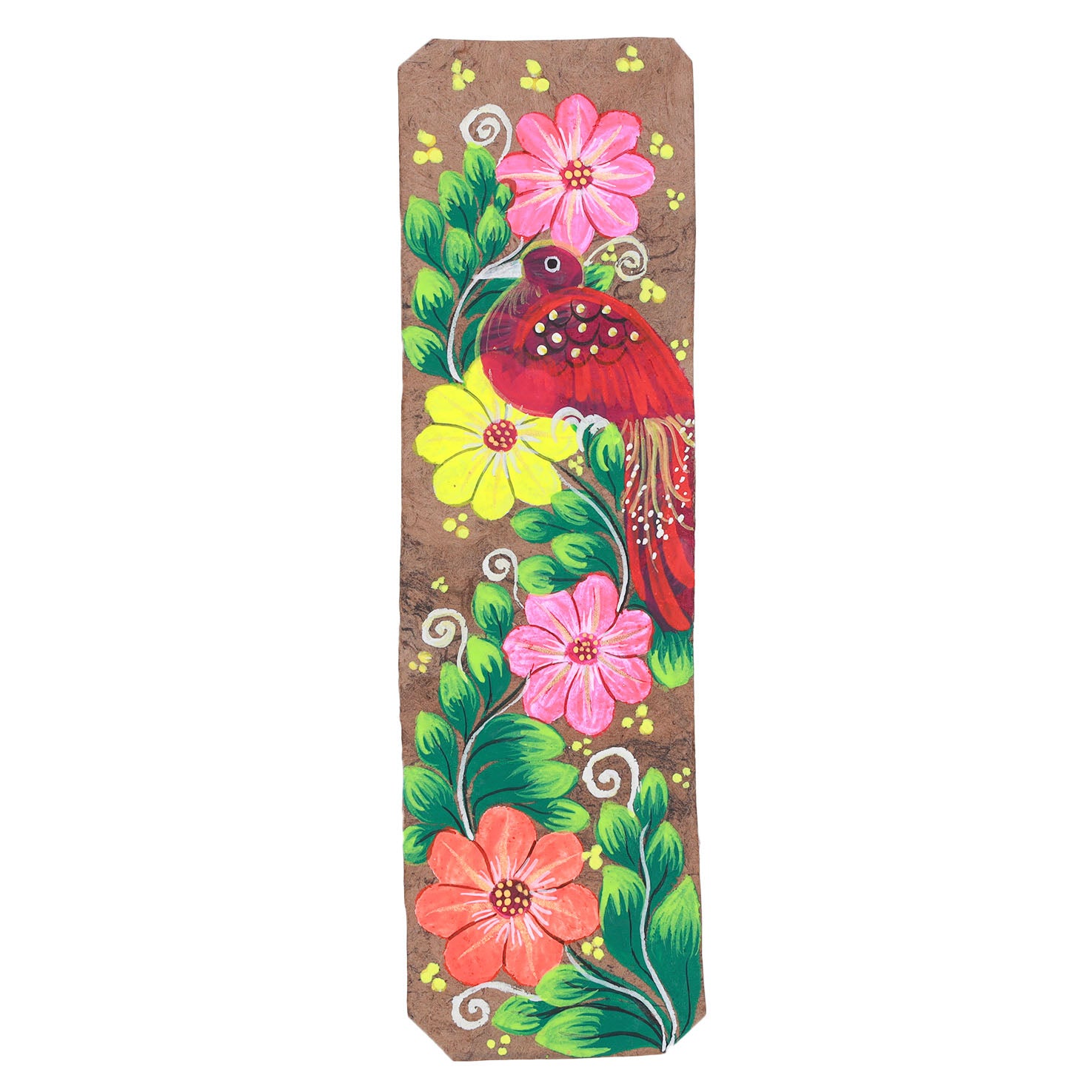 Hand-Painted Papel Amate Xalitla Bookmarks