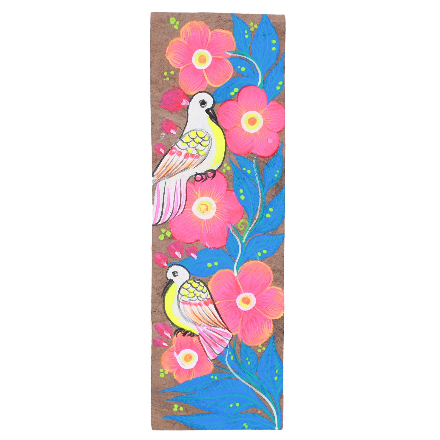 Hand-Painted Papel Amate Xalitla Bookmarks