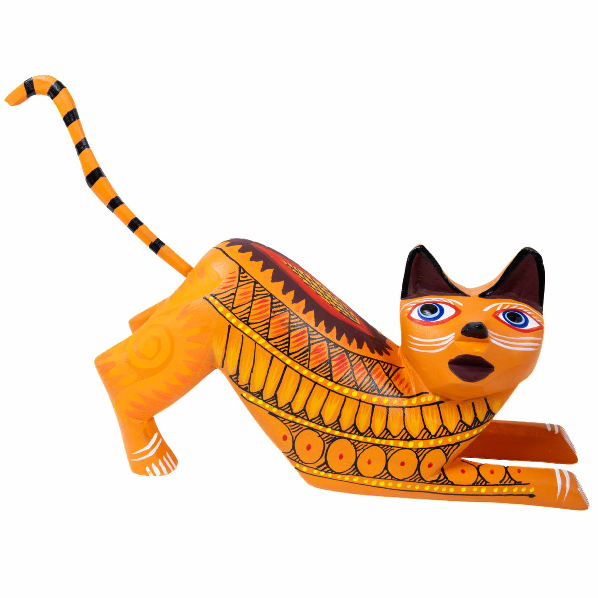 X-Large Cat Alebrije with Frets