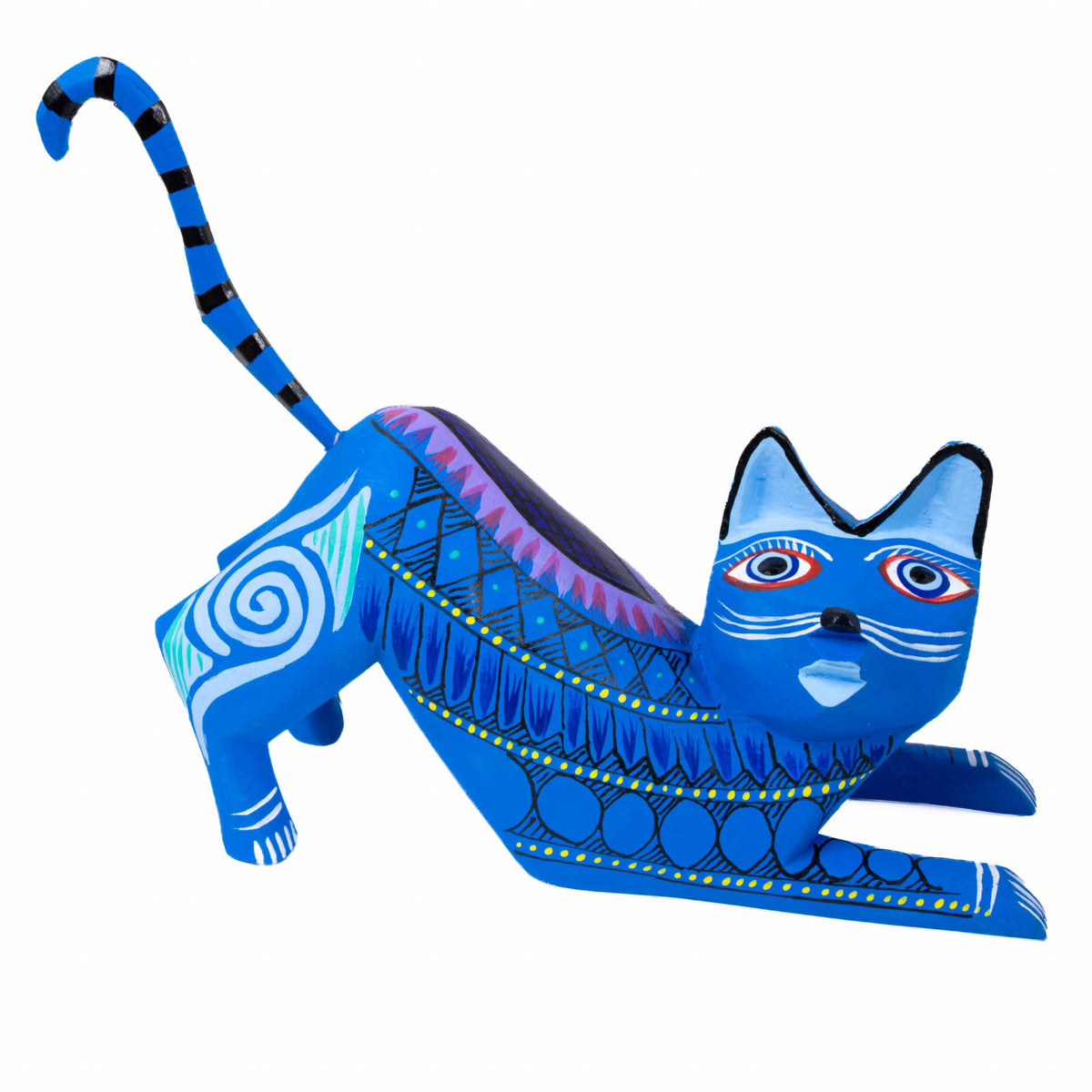 X-Large Cat Alebrije with Frets