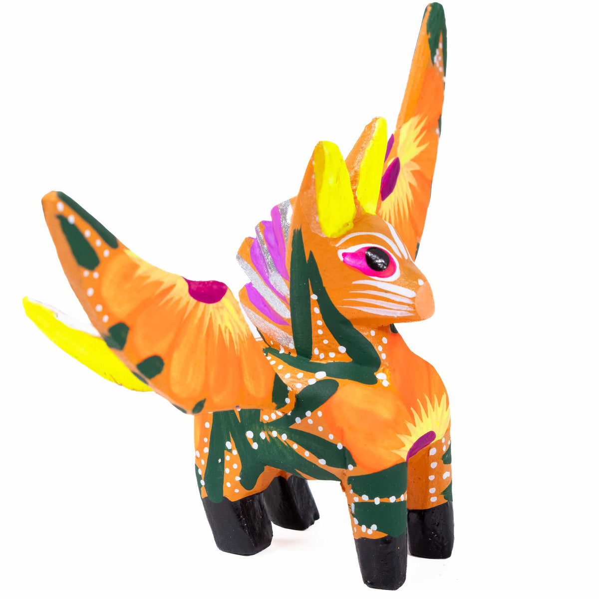 Hand Painted Pegasus Wooden Alebrije