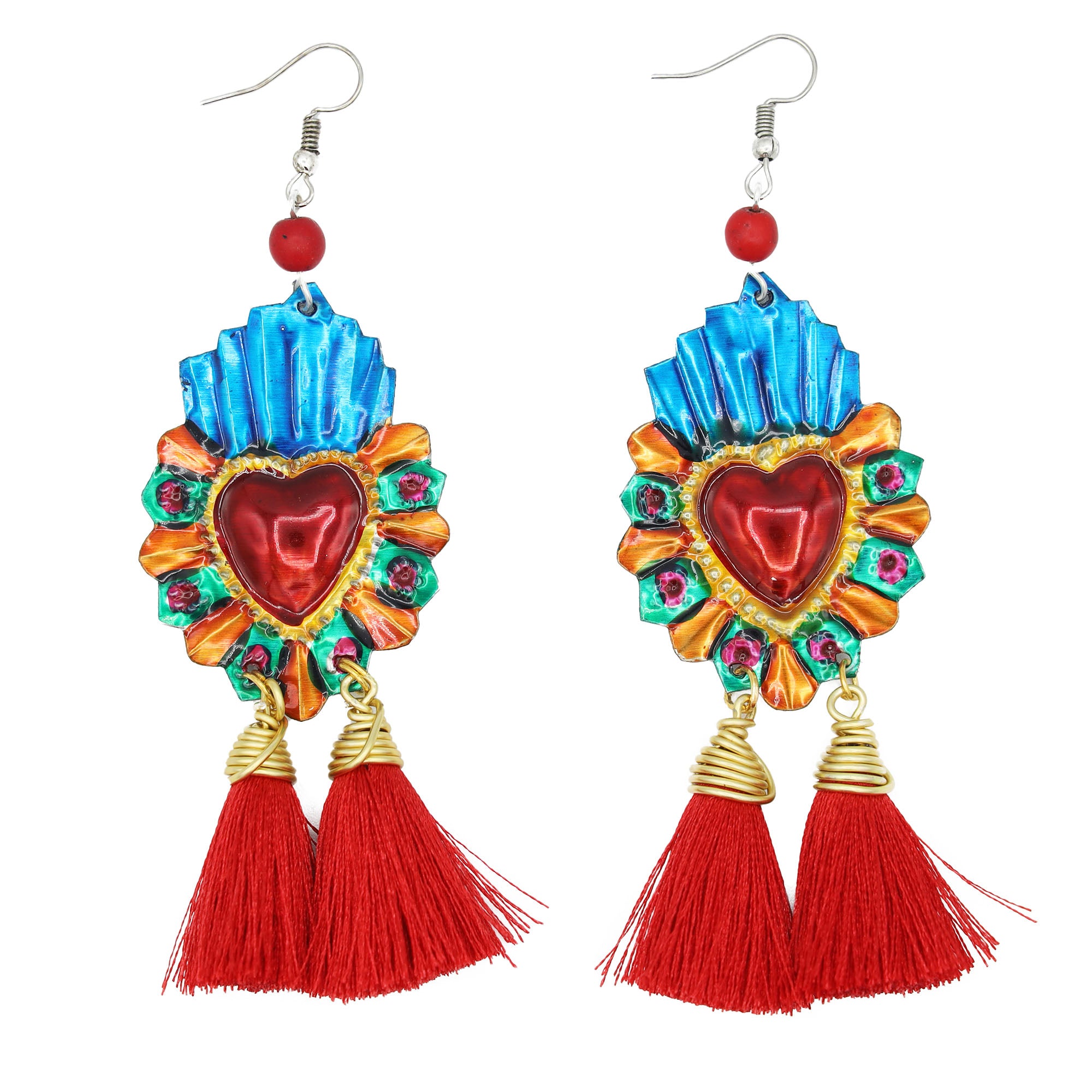 Tina Botero Tejiendo shops Tesoros Earrings