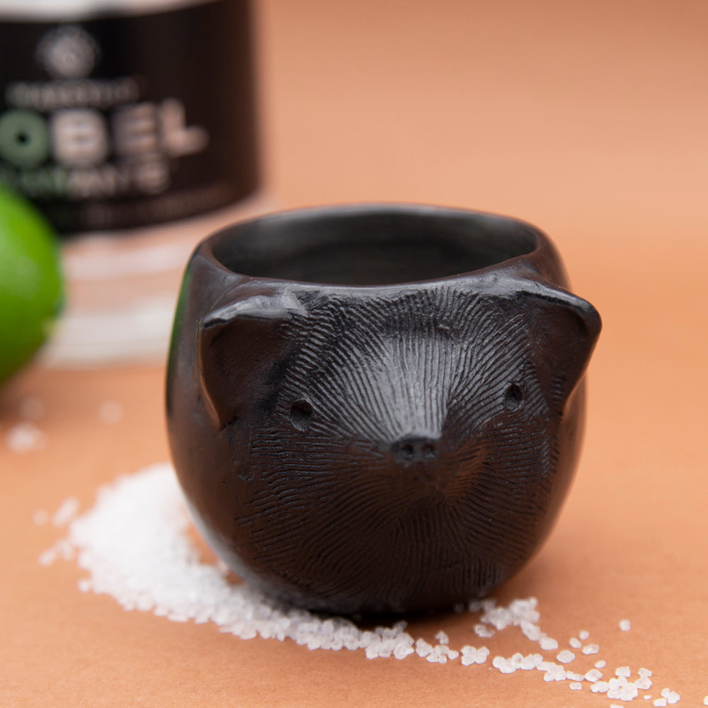 Barro Negro Tlacoache Mezcal Shot Glass