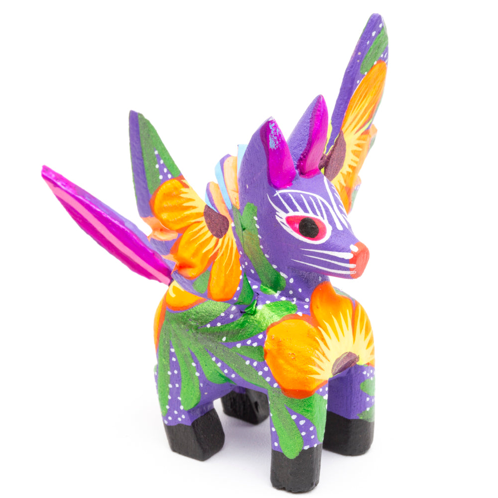Hand Painted Pegasus Wooden Alebrije