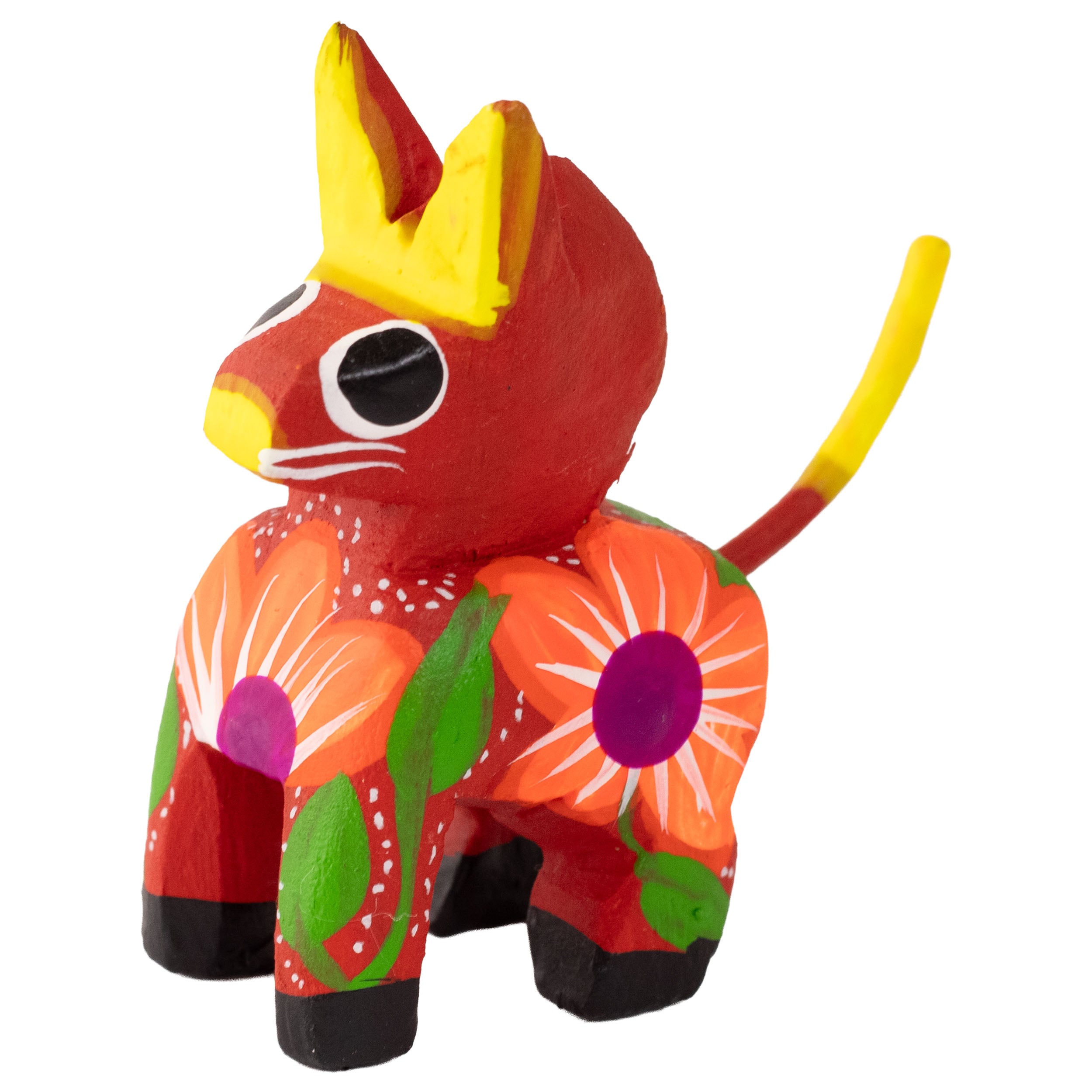 Hand Painted Horse Wooden Figurine
