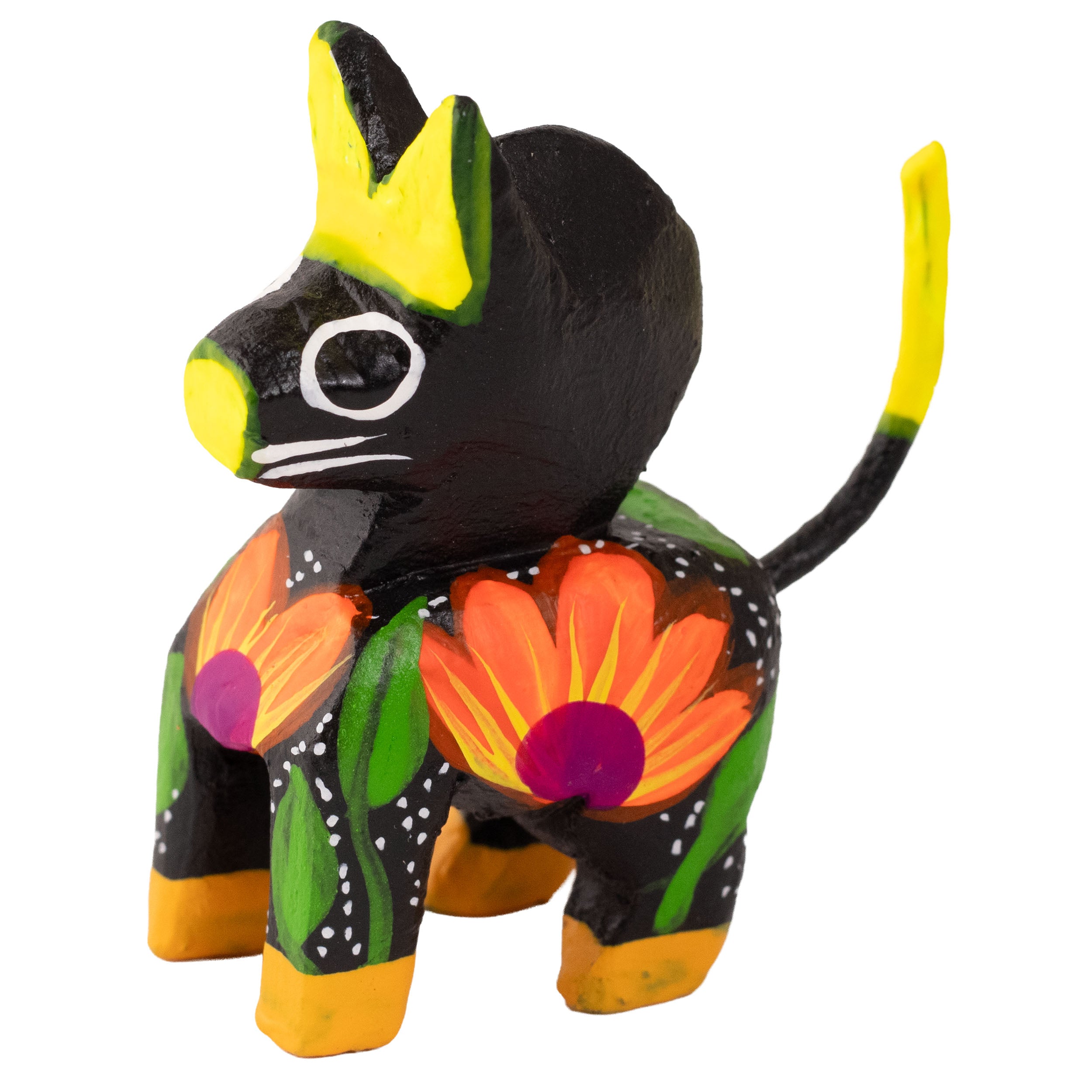 Hand Painted Horse Wooden Figurine