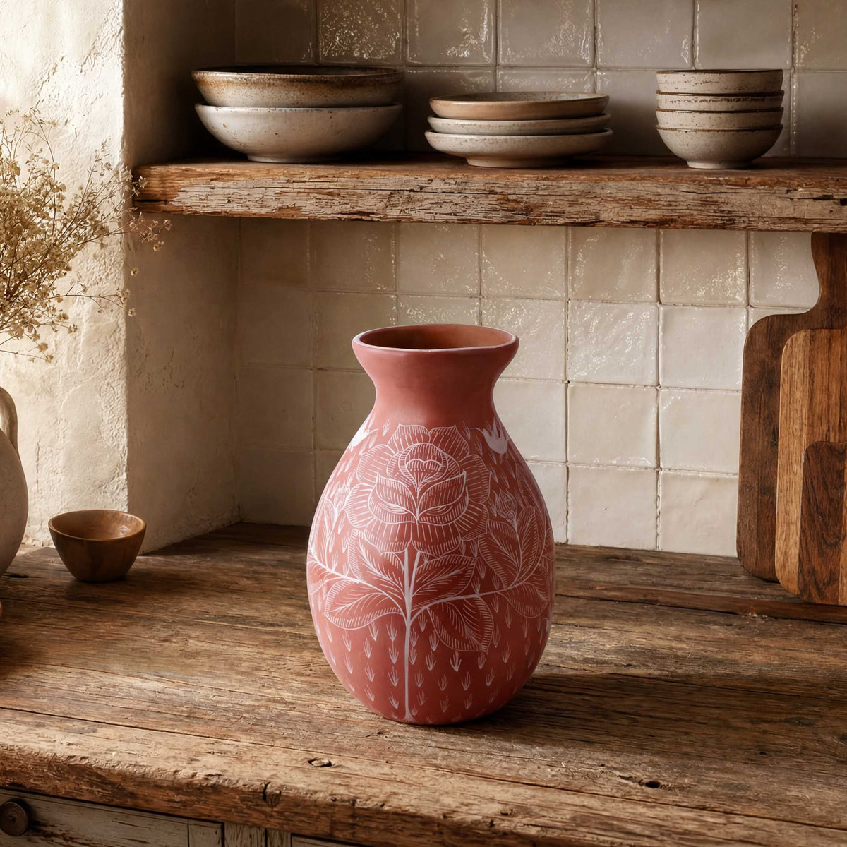 Huancito Floral Tree Vase