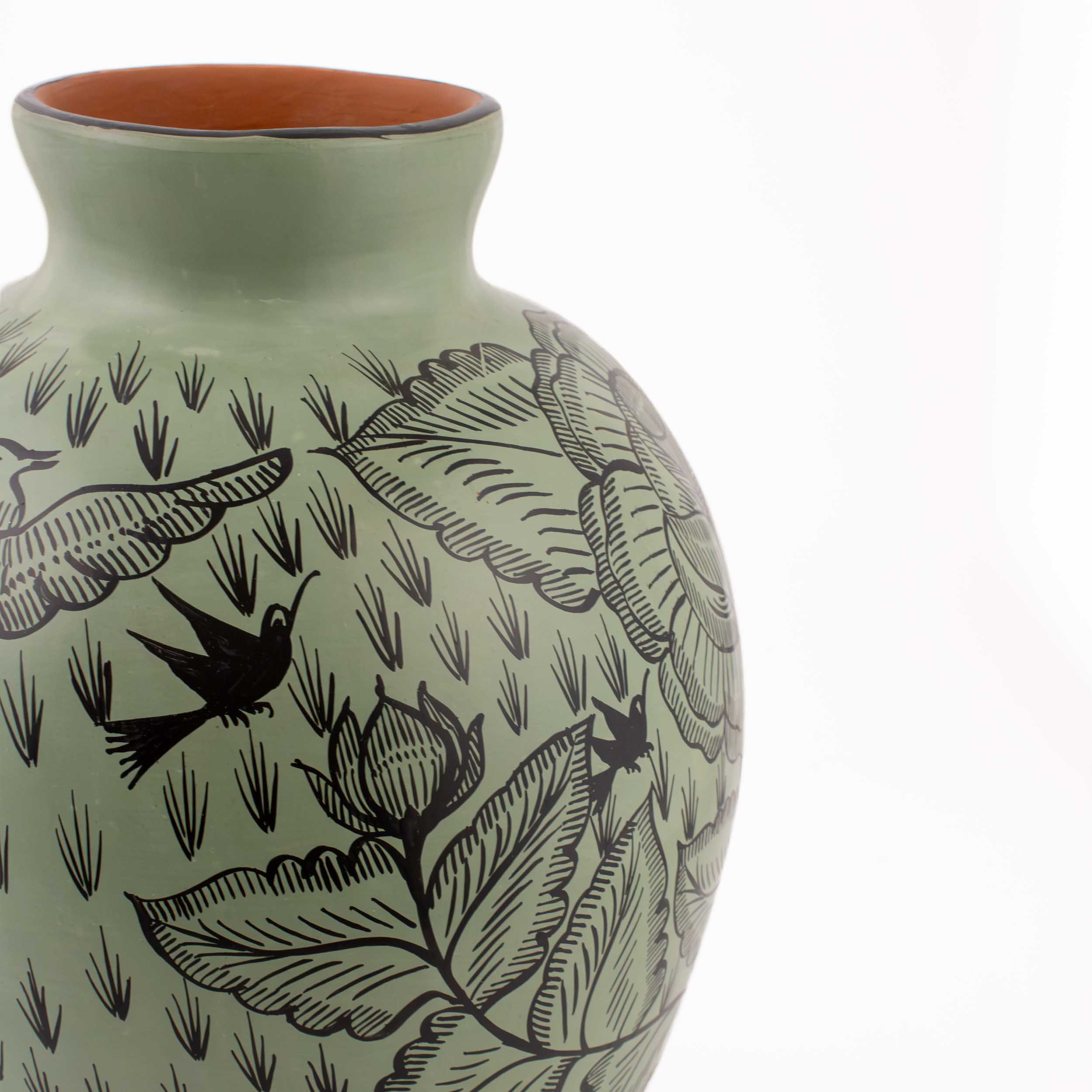 Huancito Large Oval Vase