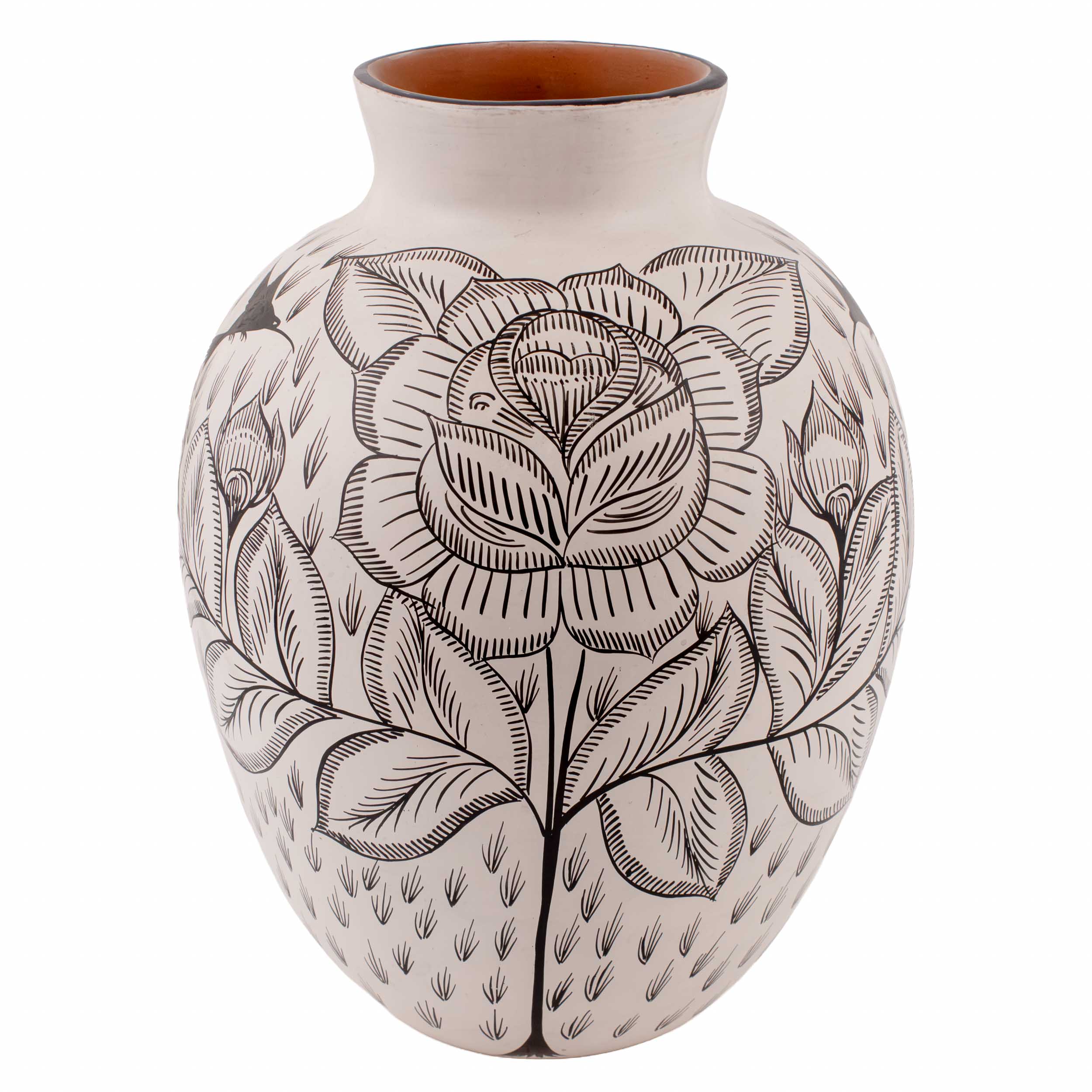 Huancito Large Oval Vase
