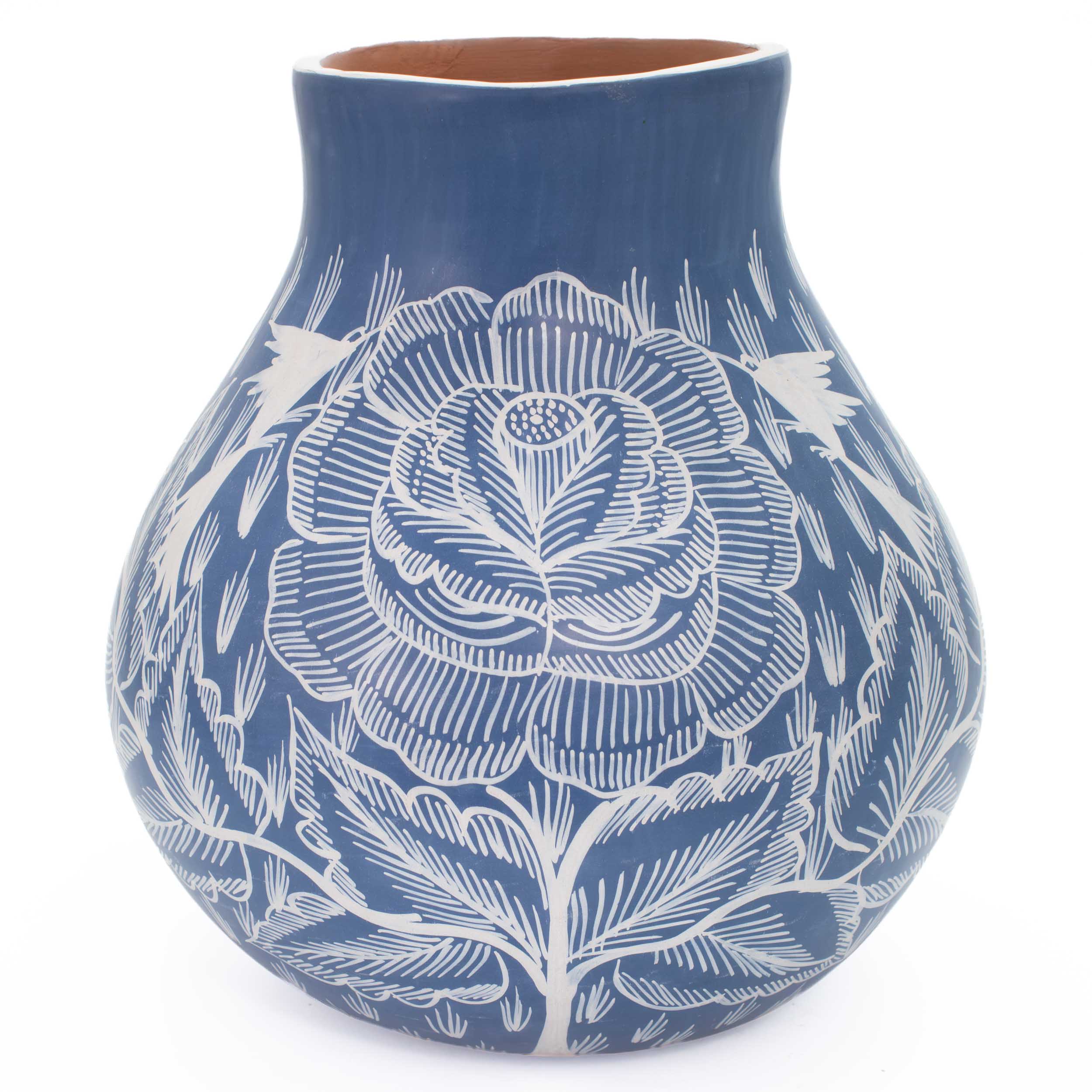 Huancito Short Round Plump Floral Vase