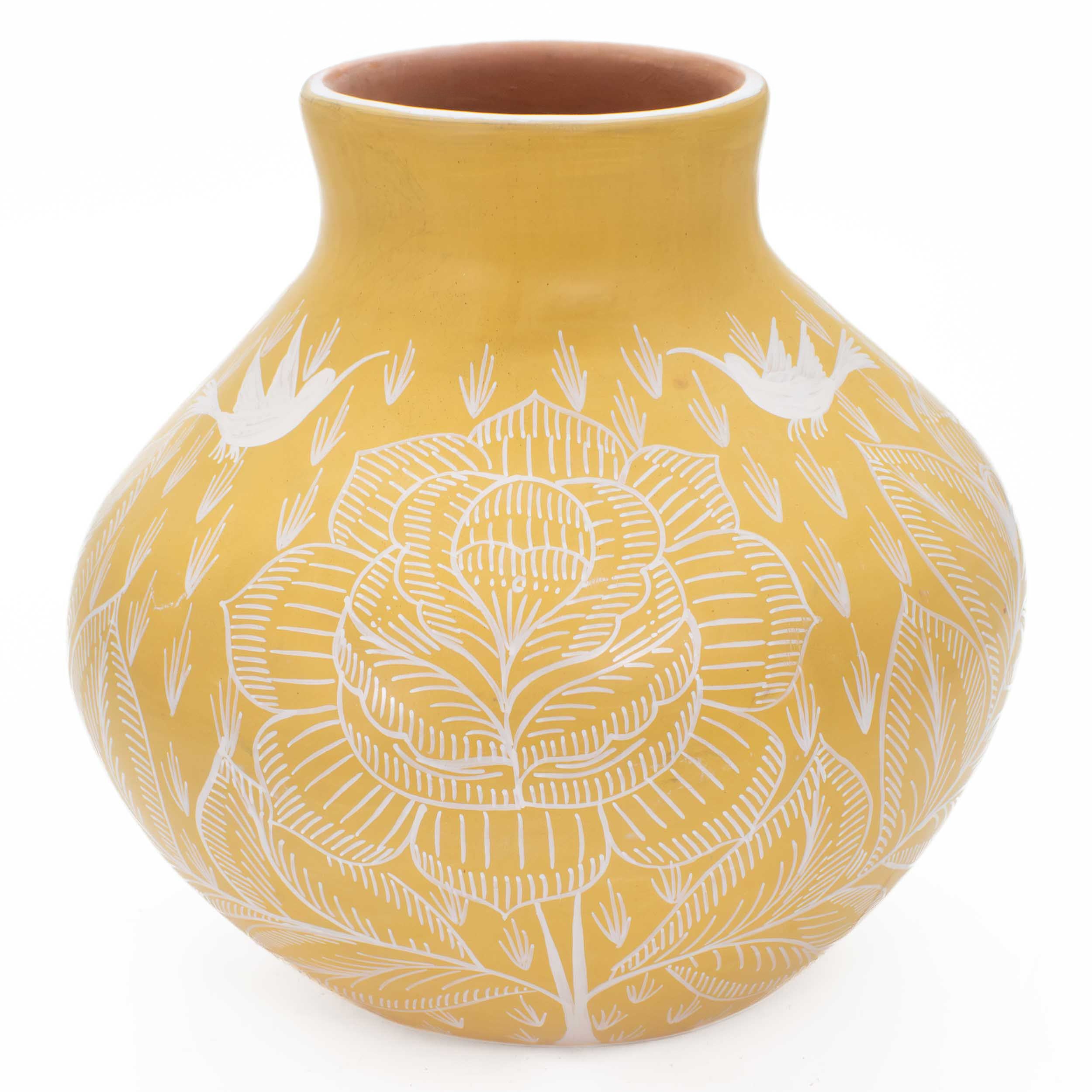 Huancito Floral Orb Short Vase