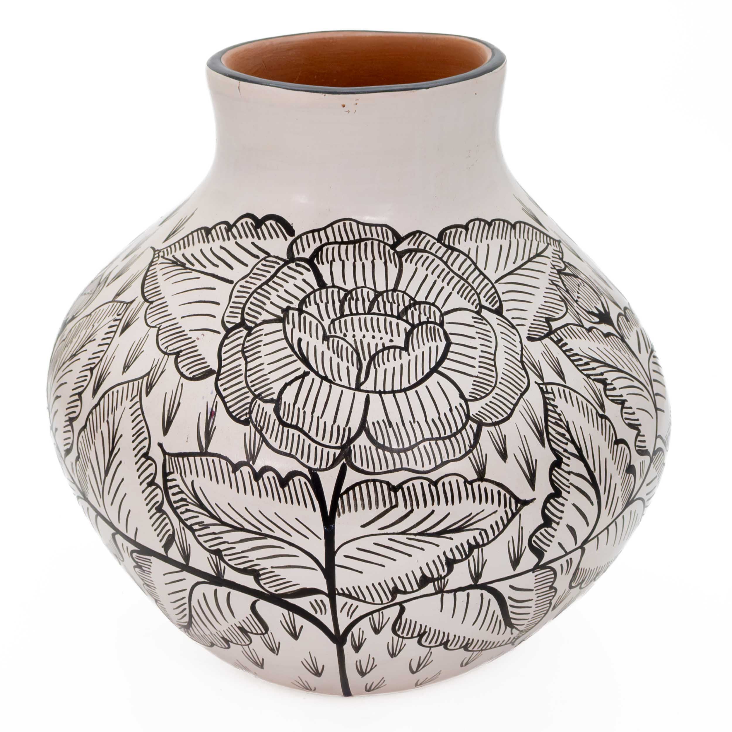Huancito Floral Orb Short Vase