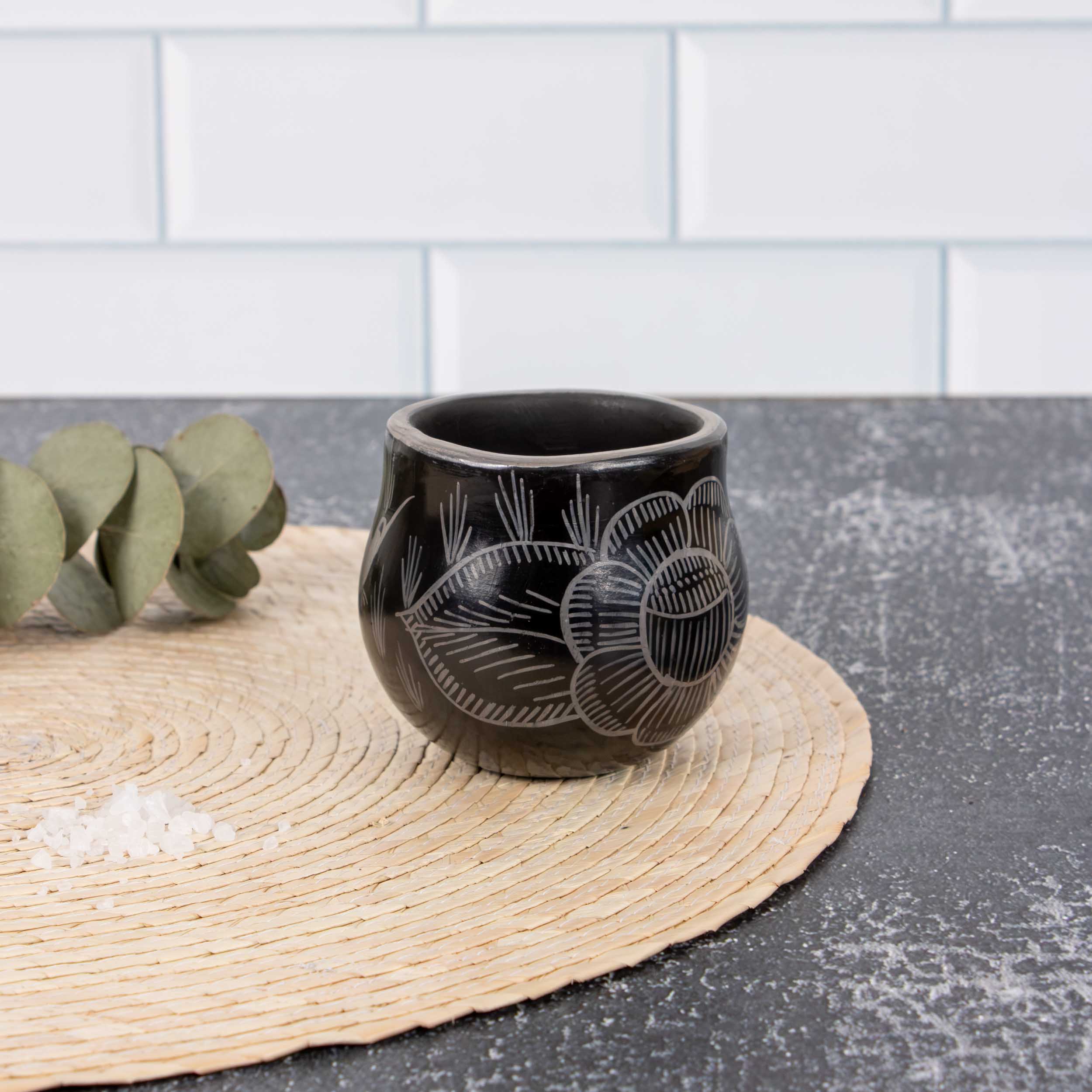 Huancito Floral Shot Glass