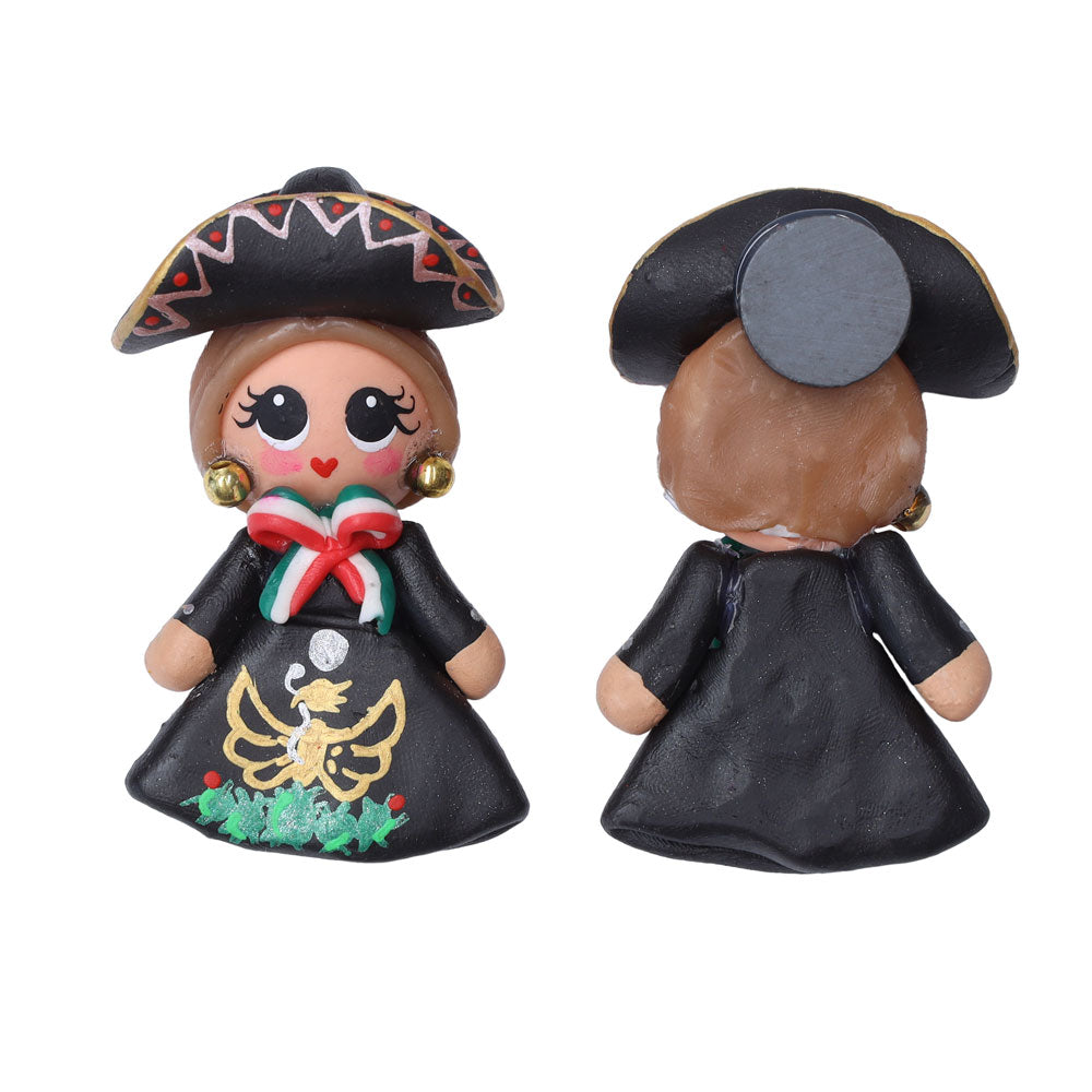 Cold Porcelain Clay Mariachi Magnet