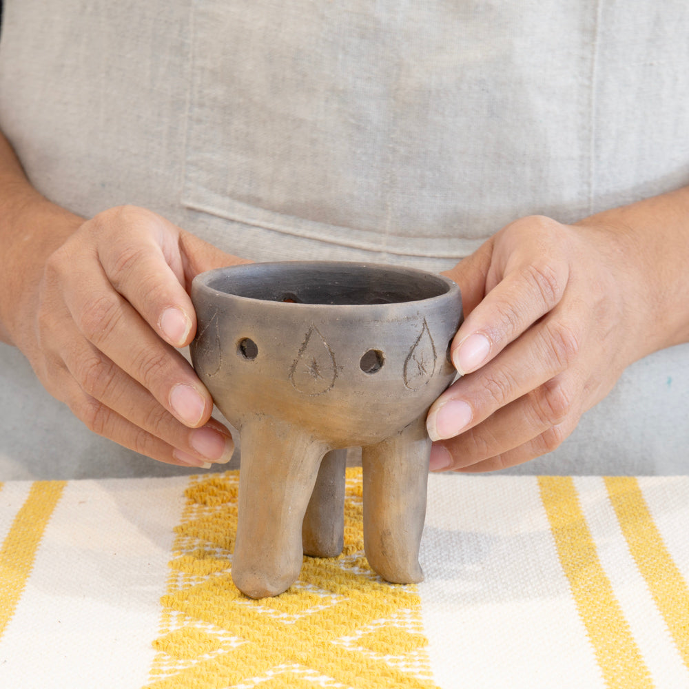 Small Atzompa Clay Copalera