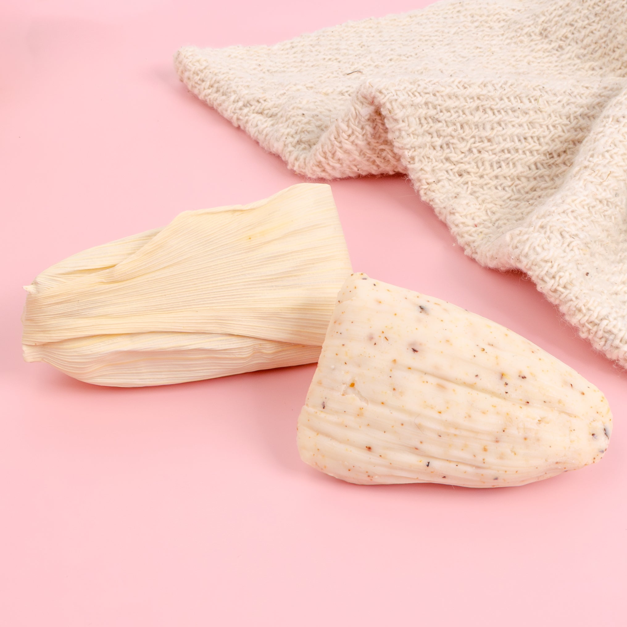 Tamal-Shaped Artisanal Soap