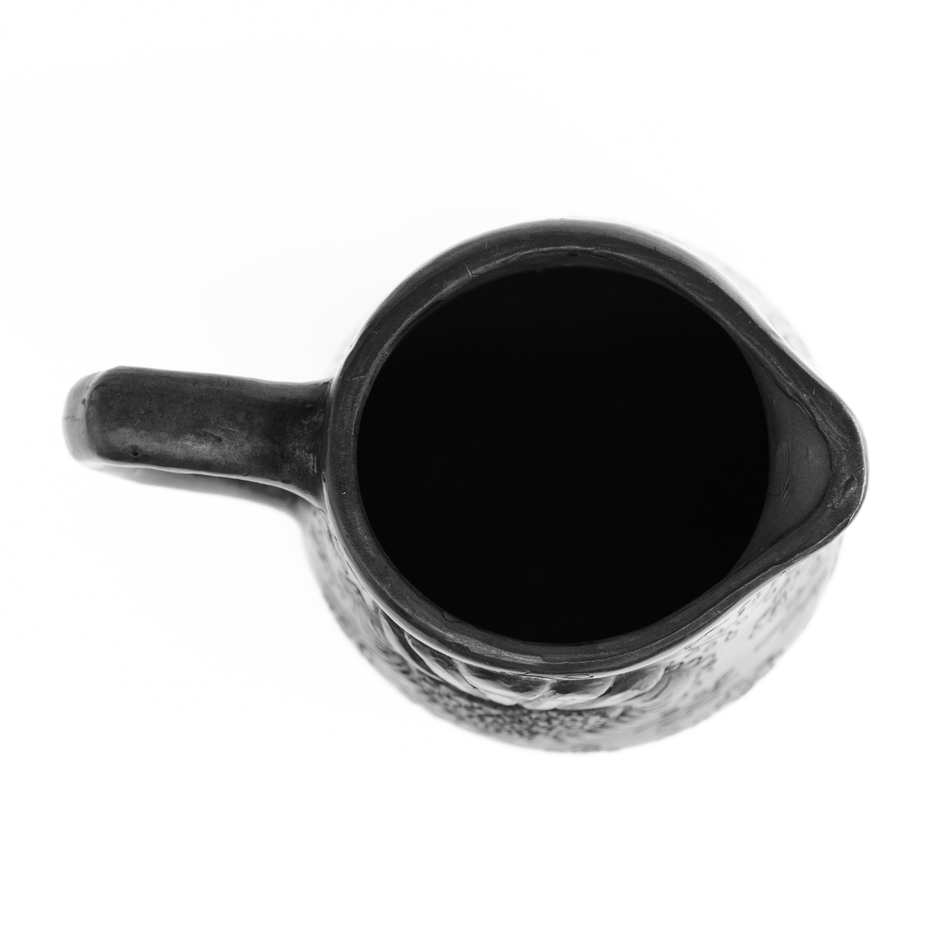 Barro Negro Floral Filigrana Pitcher