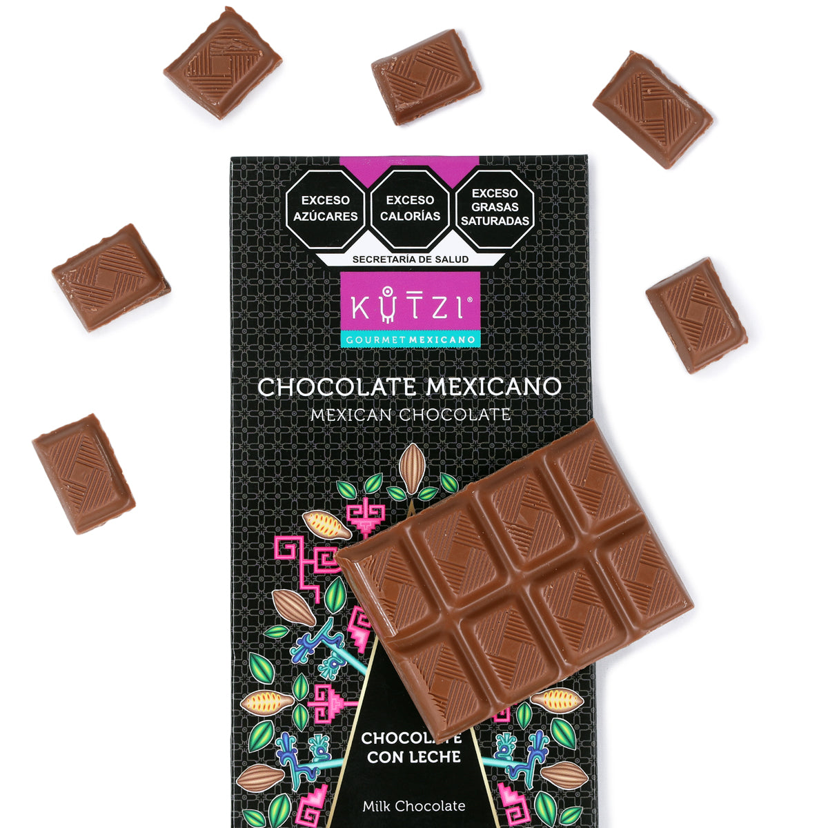 Mexican Chocolate Bars (Milk Chocolate) Lolo Mercadito