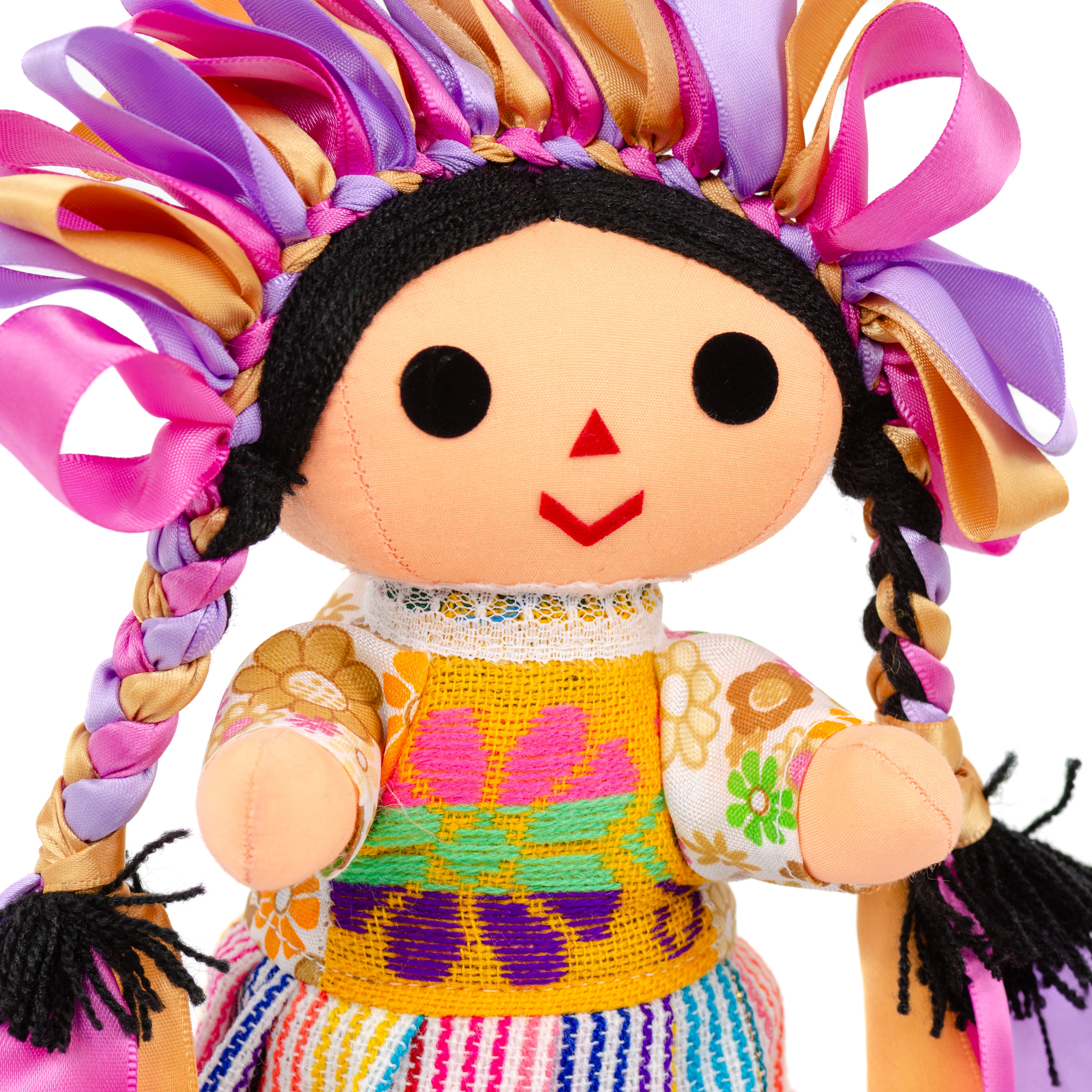 María Traditional Mexican Lelé Doll