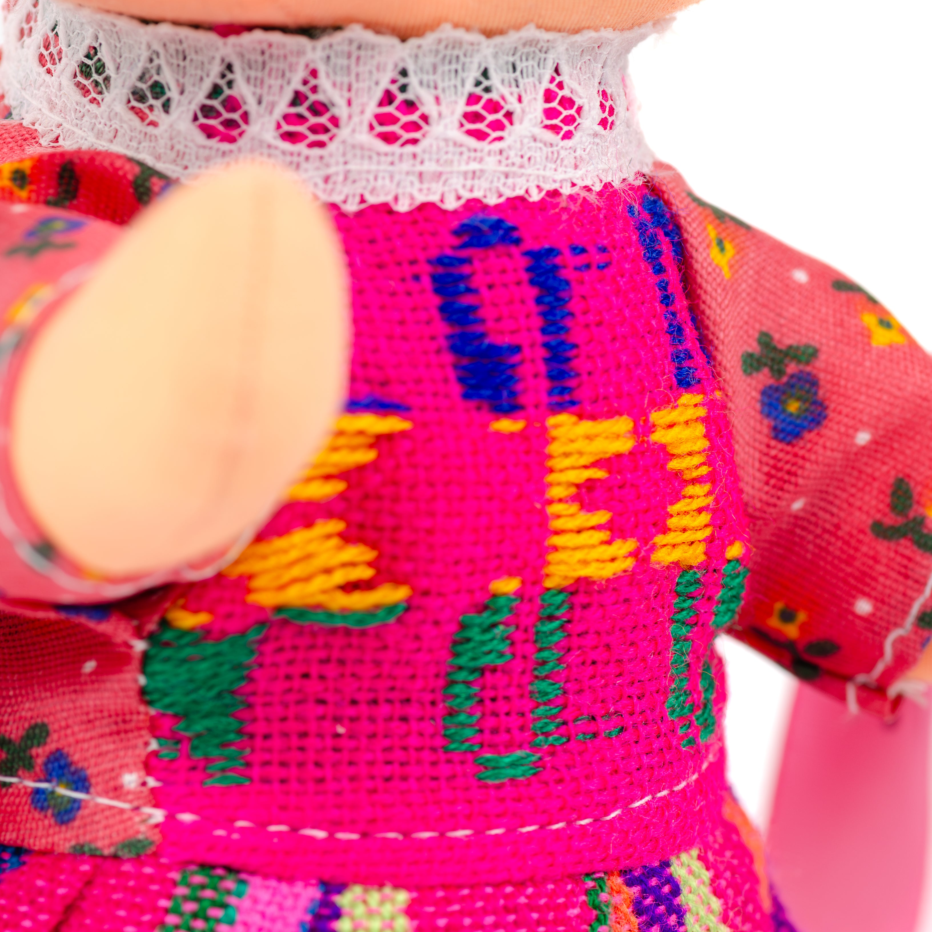María Traditional Mexican Lelé Doll