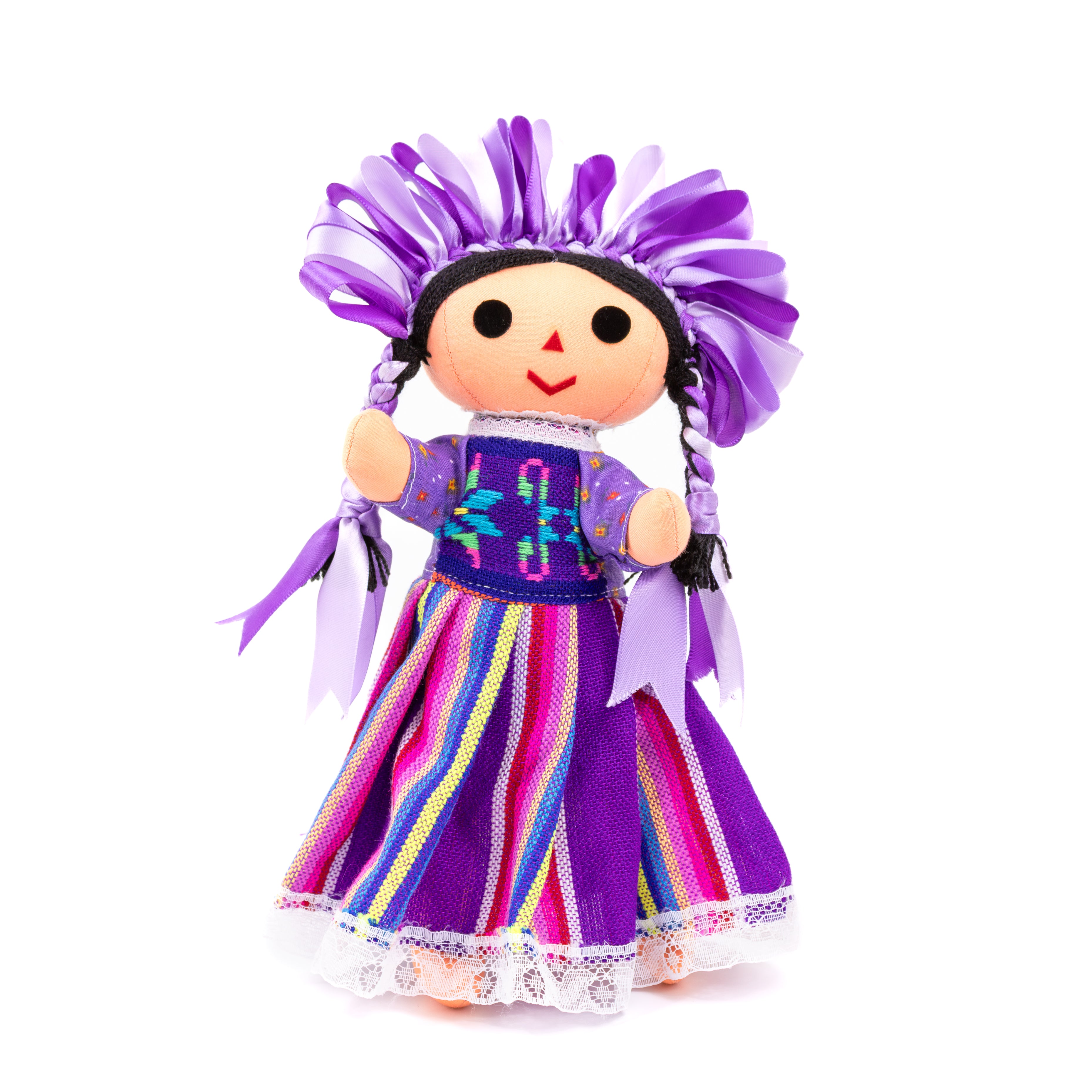 María Traditional Mexican Lelé Doll