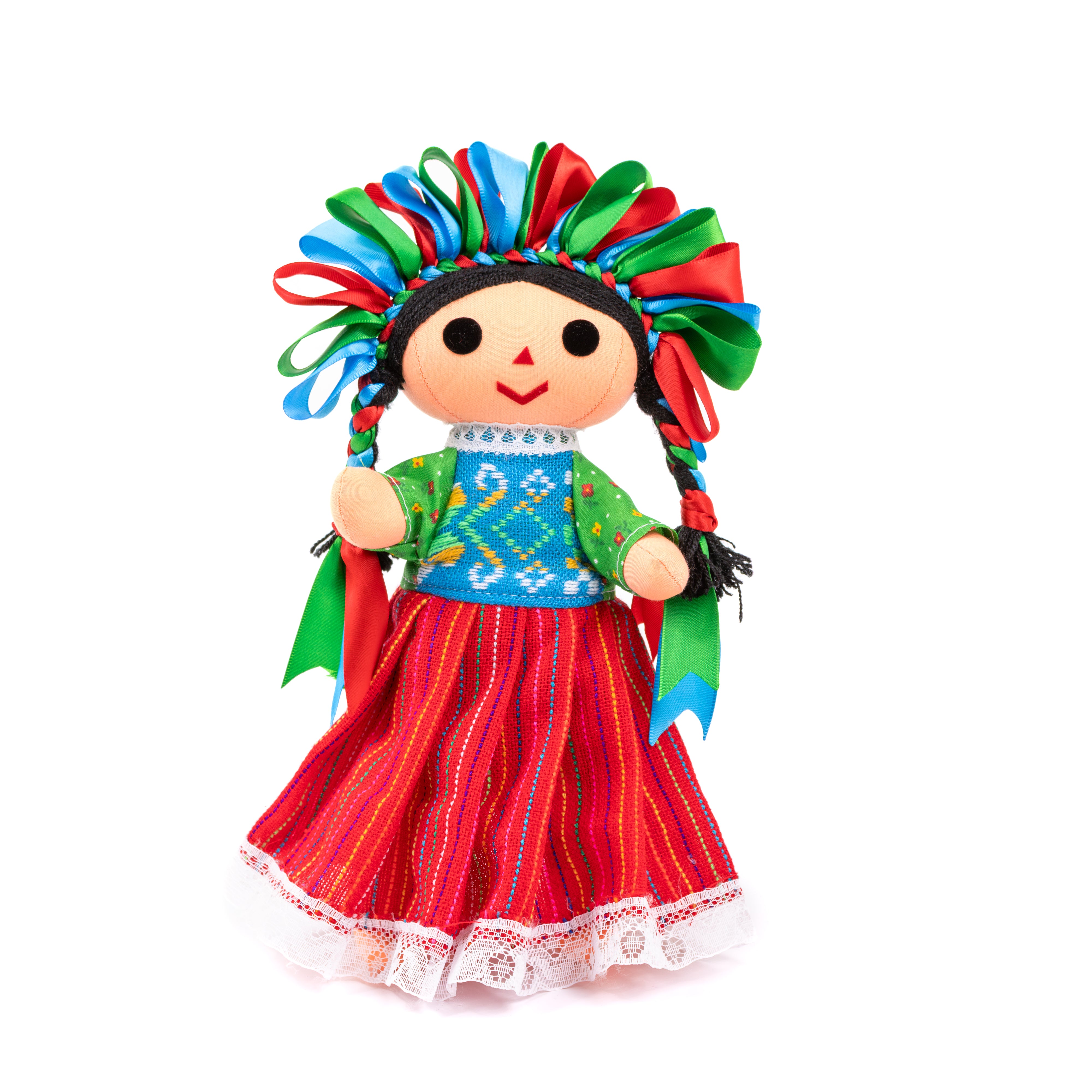 María Traditional Mexican Lelé Doll