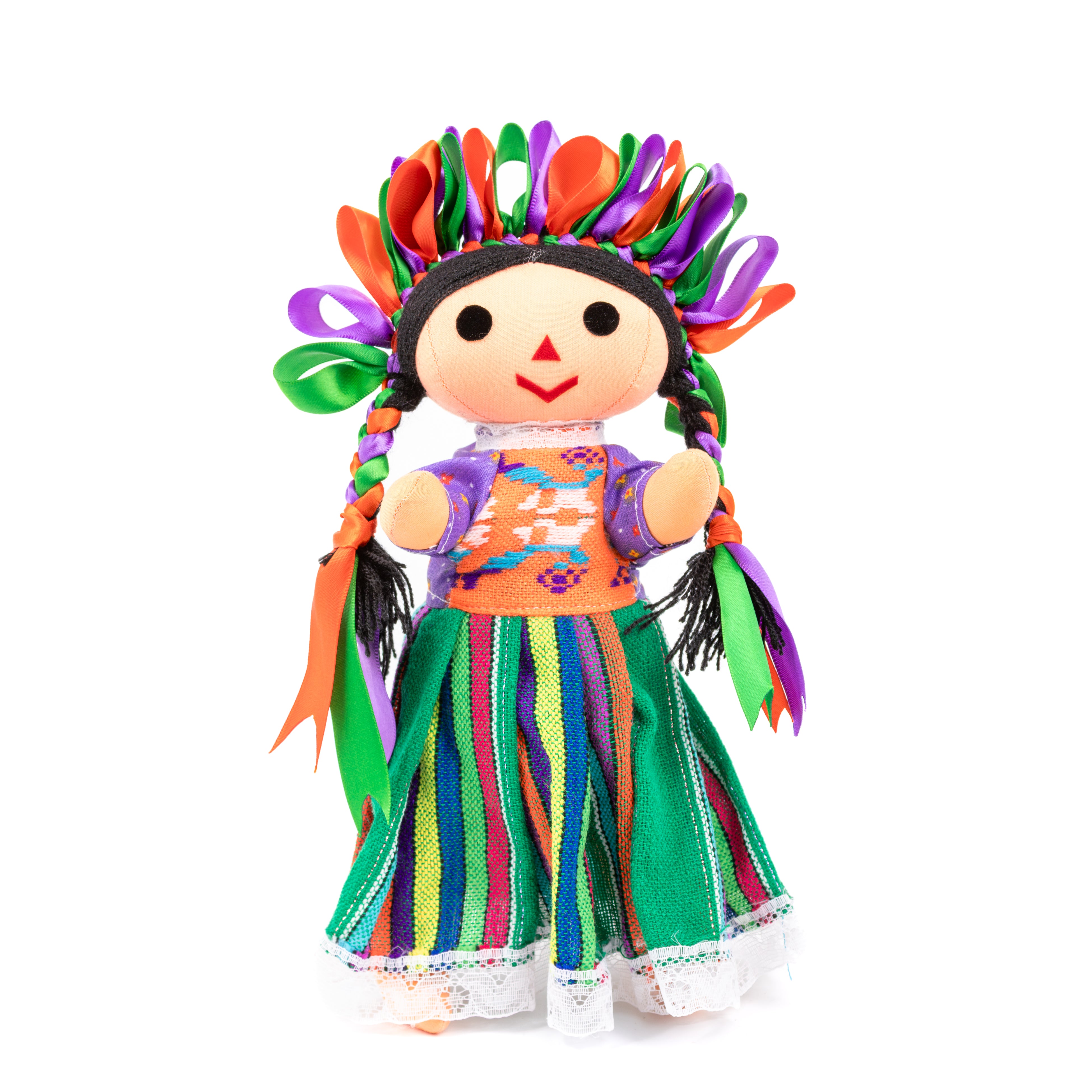 María Traditional Mexican Lelé Doll
