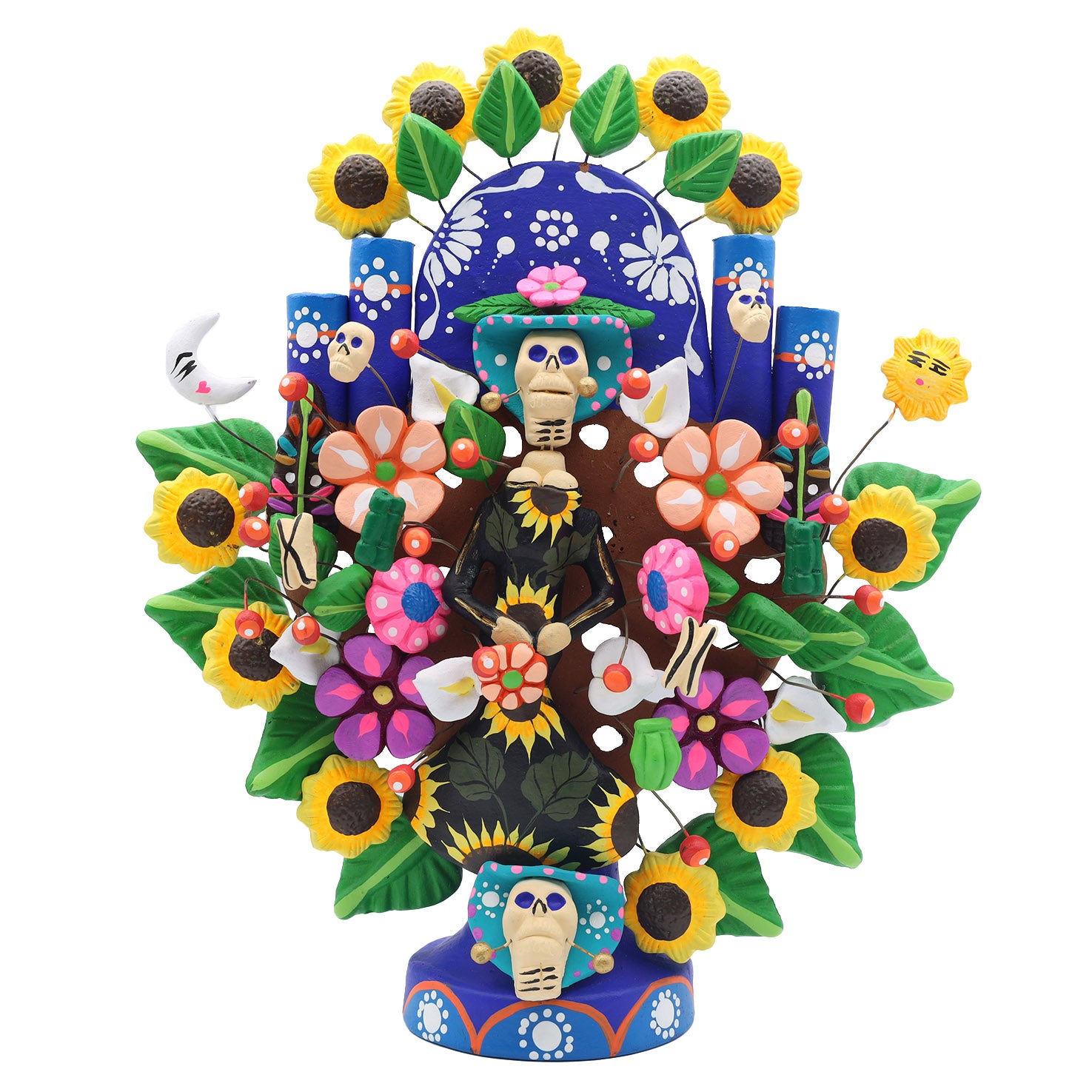 Day of the Dead Catrina Tree of Life 1ft Sculpture