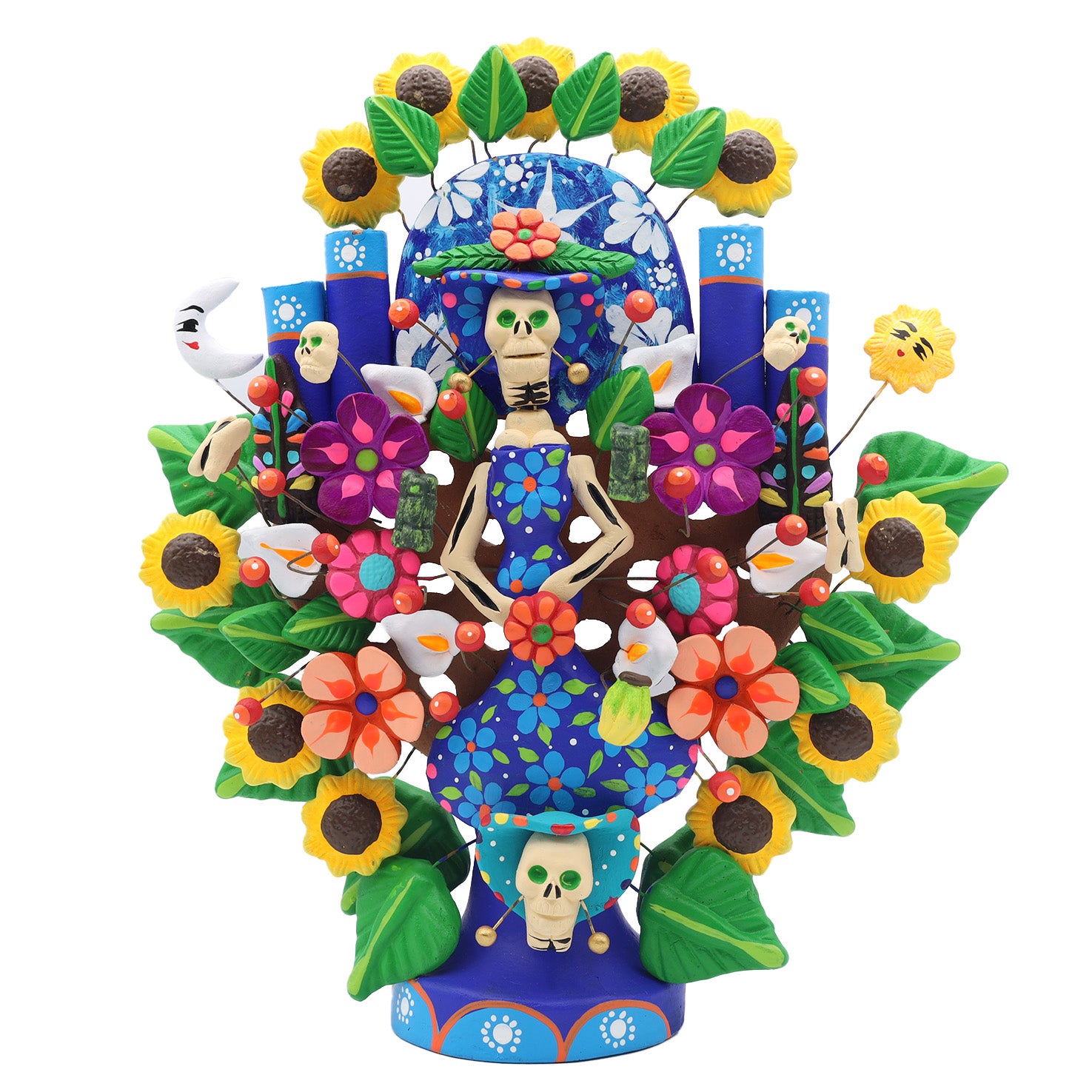 Day of the Dead Catrina Tree of Life 1ft Sculpture