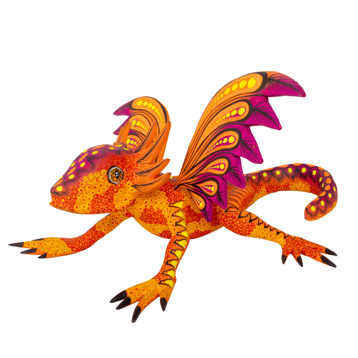 Axolotl Dragon Large Alebrije with Frets
