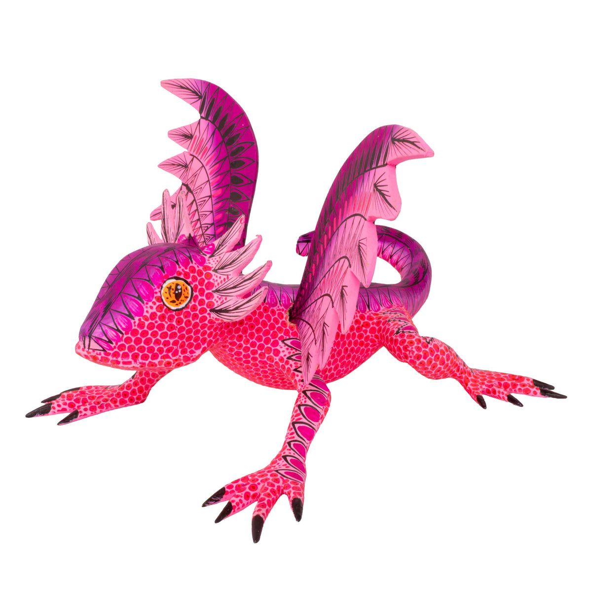 Axolotl Dragon Large Alebrije with Frets