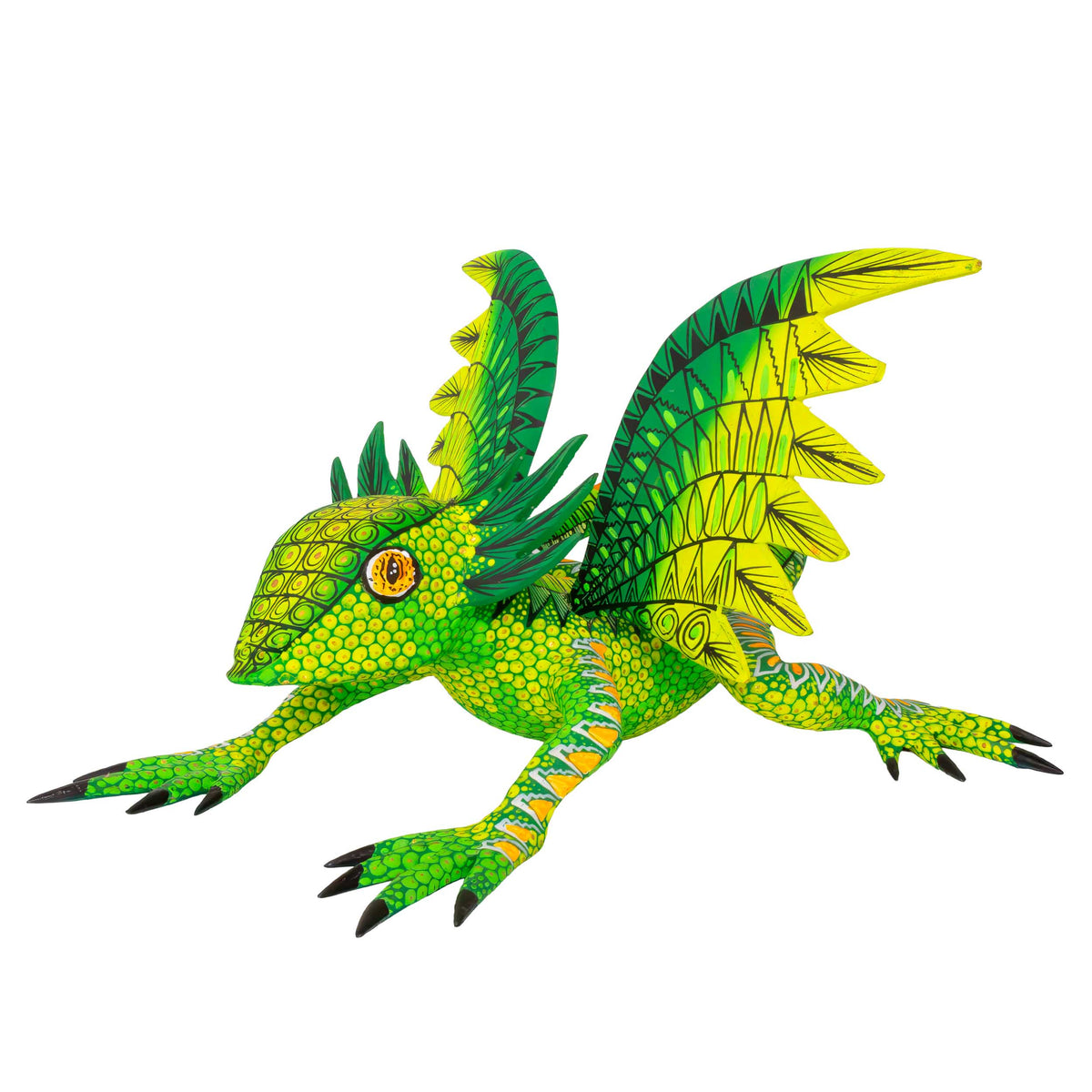 Axolotl Dragon Large Alebrije with Frets