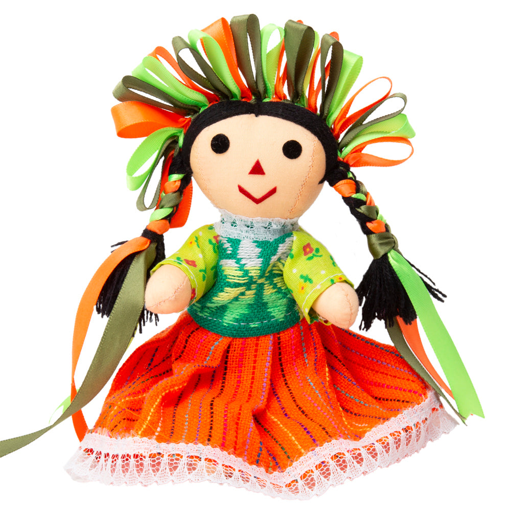 Small- Lupita Traditional Mexican Lelé Doll