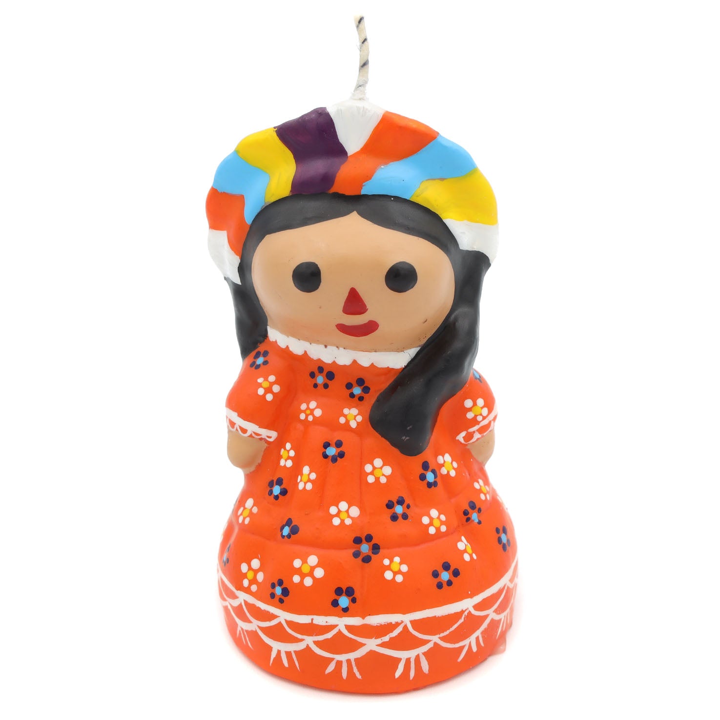 LeLe Lelé Mexican Doll Scented Candle | Lolo Mexican Mercadito