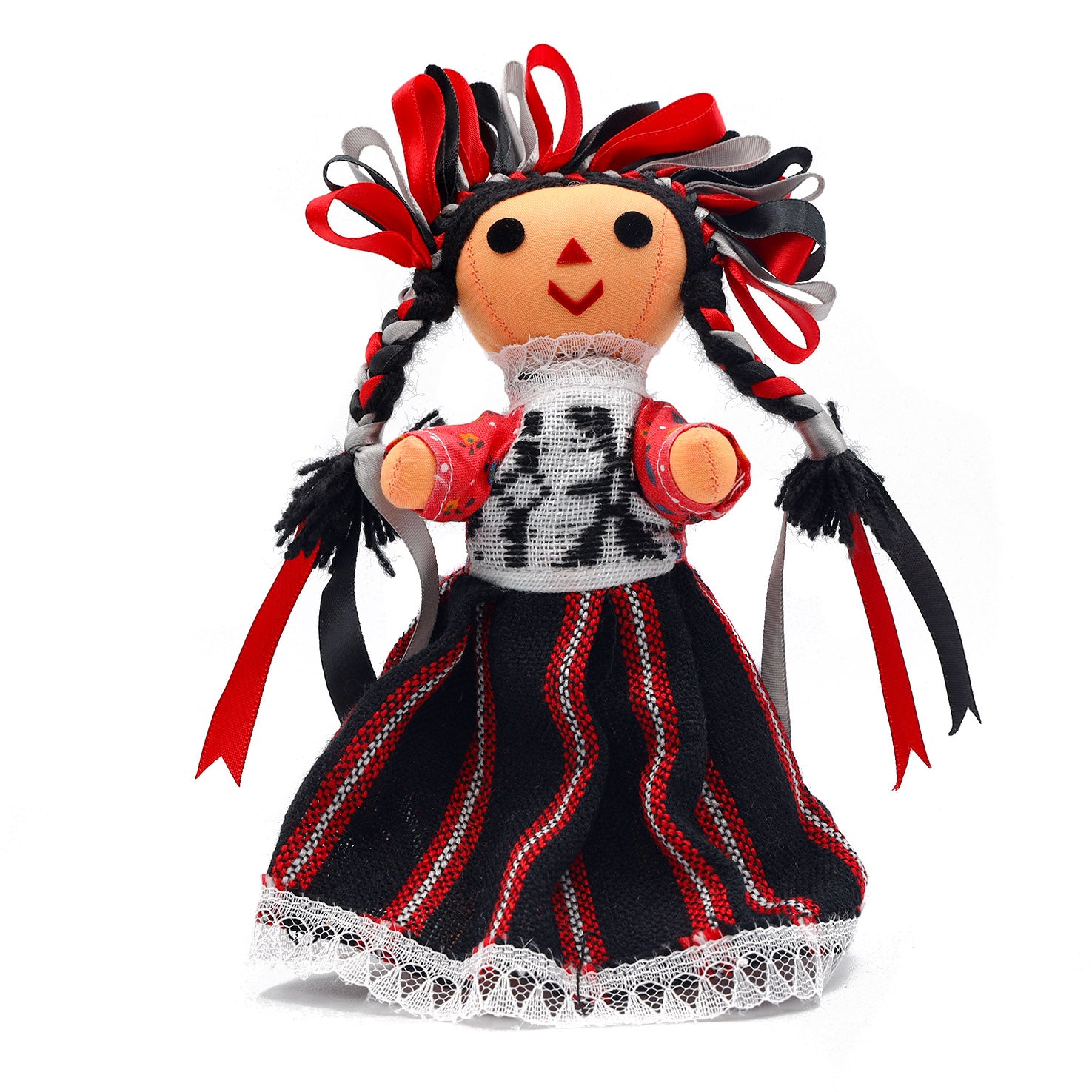 Small- Lupita Traditional Mexican Lelé Doll