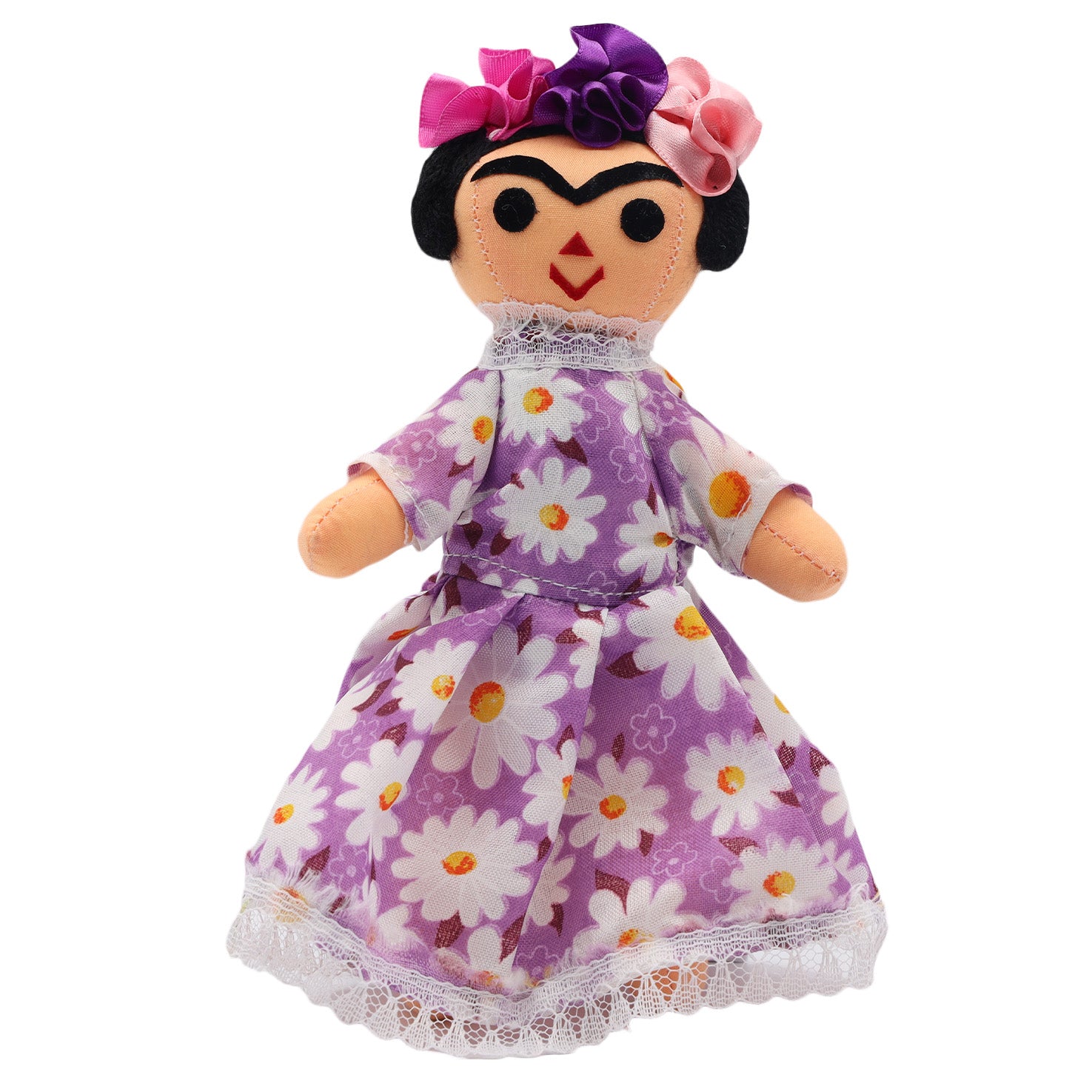 Small-Frida Traditional Mexican Lelé Doll