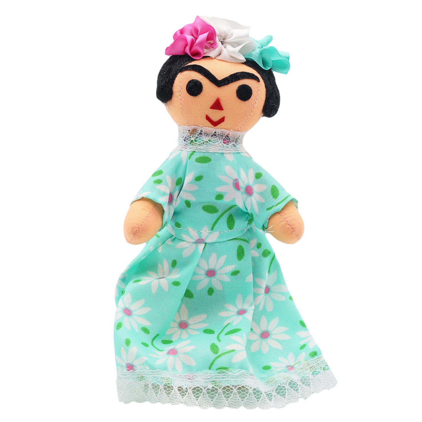 Small-Frida Traditional Mexican Lelé Doll