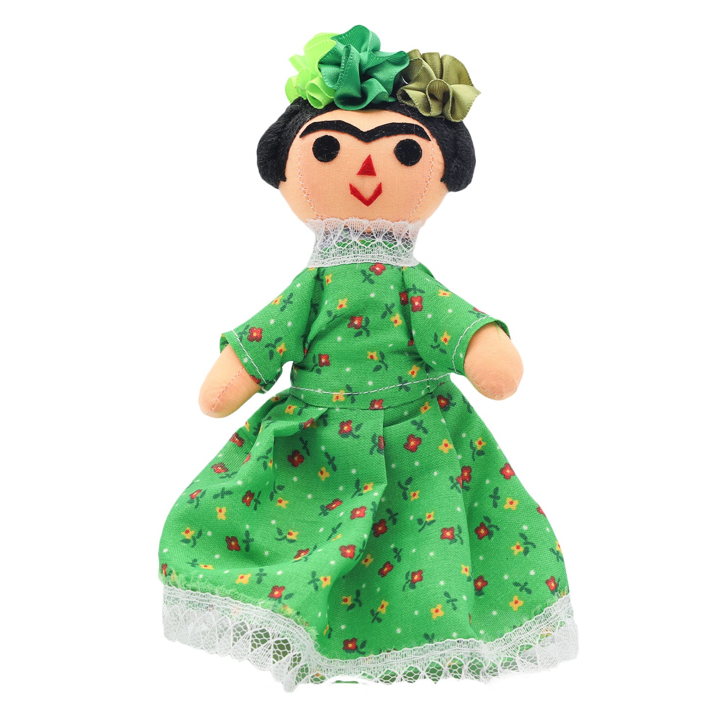 Small-Frida Traditional Mexican Lelé Doll