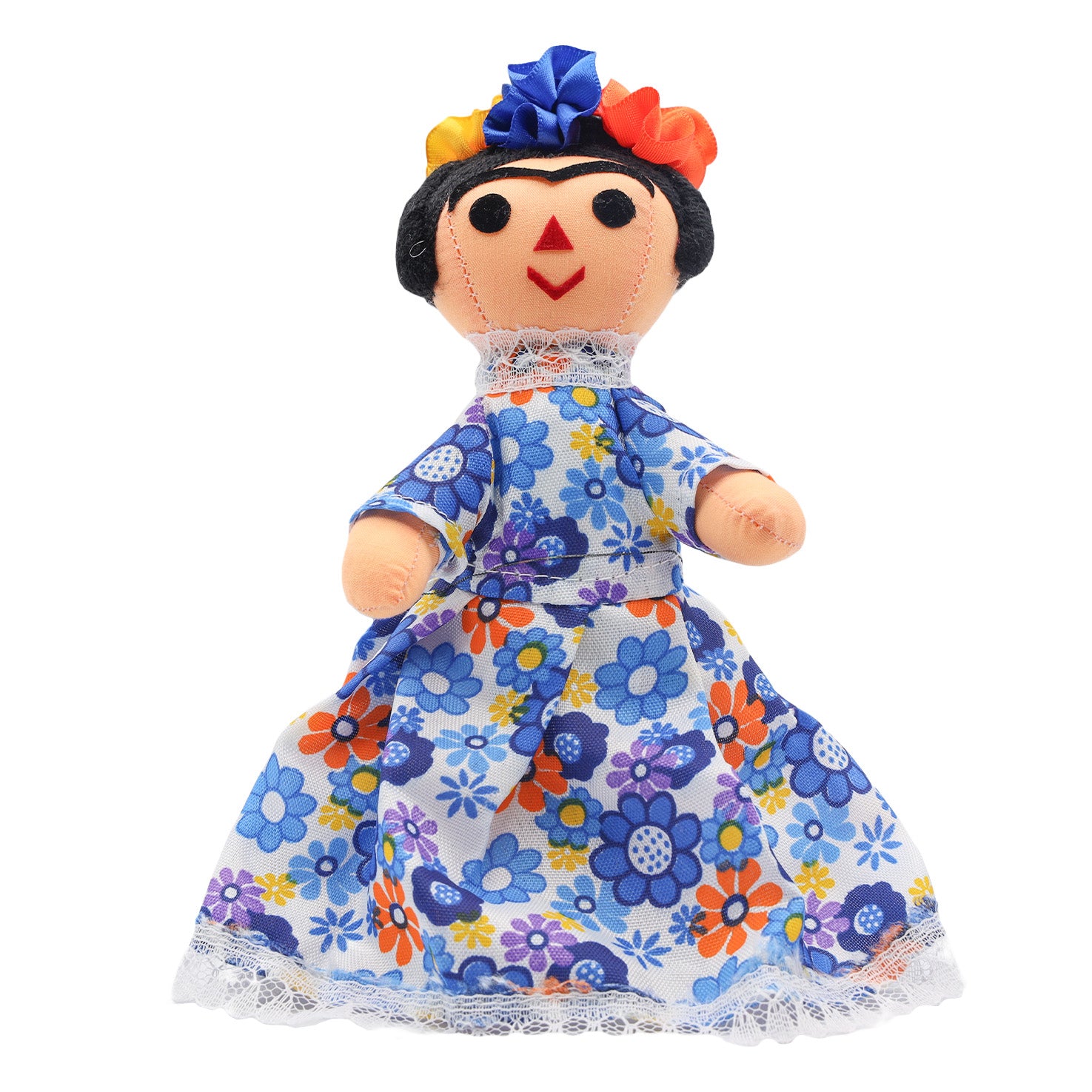 Small-Frida Traditional Mexican Lelé Doll