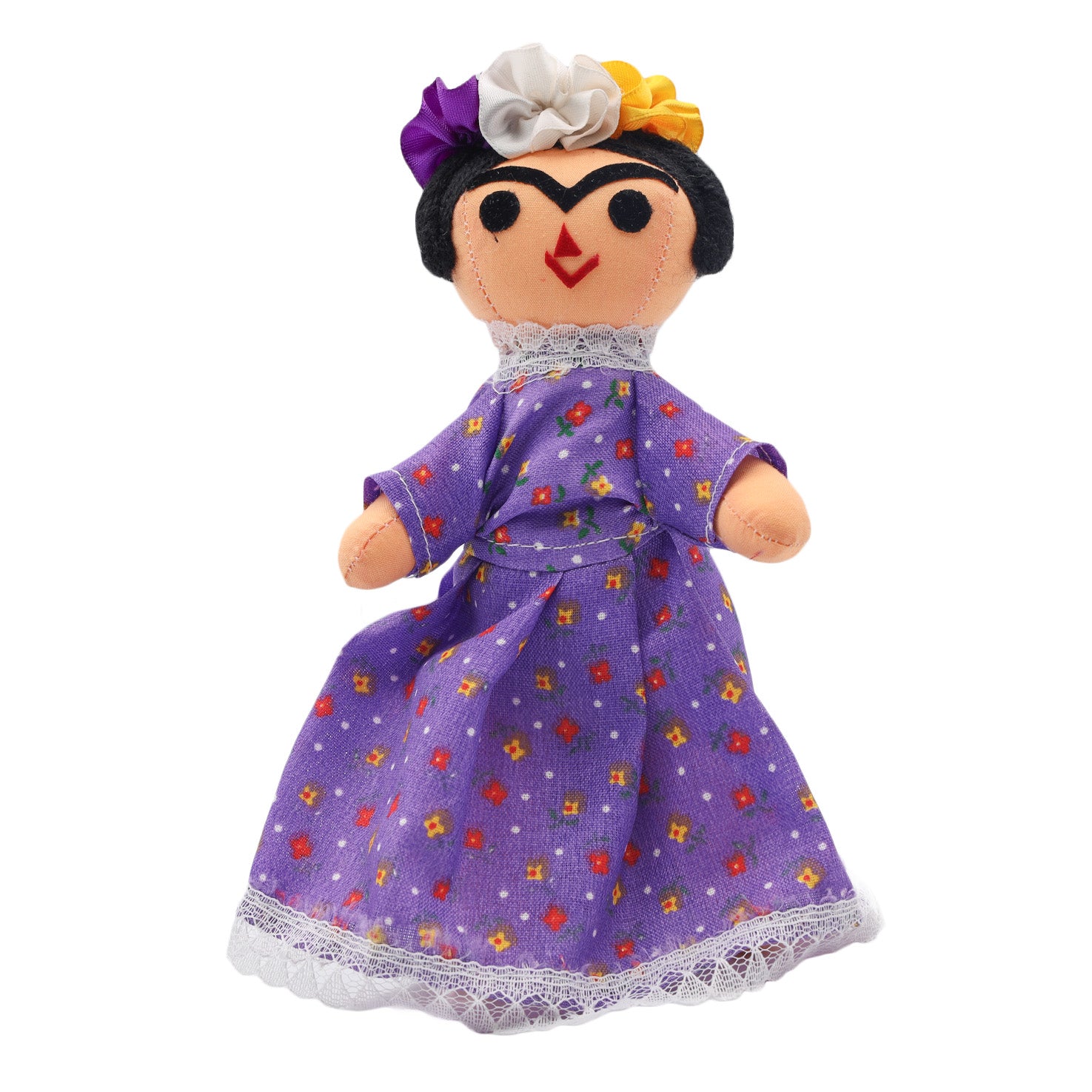 Small-Frida Traditional Mexican Lelé Doll